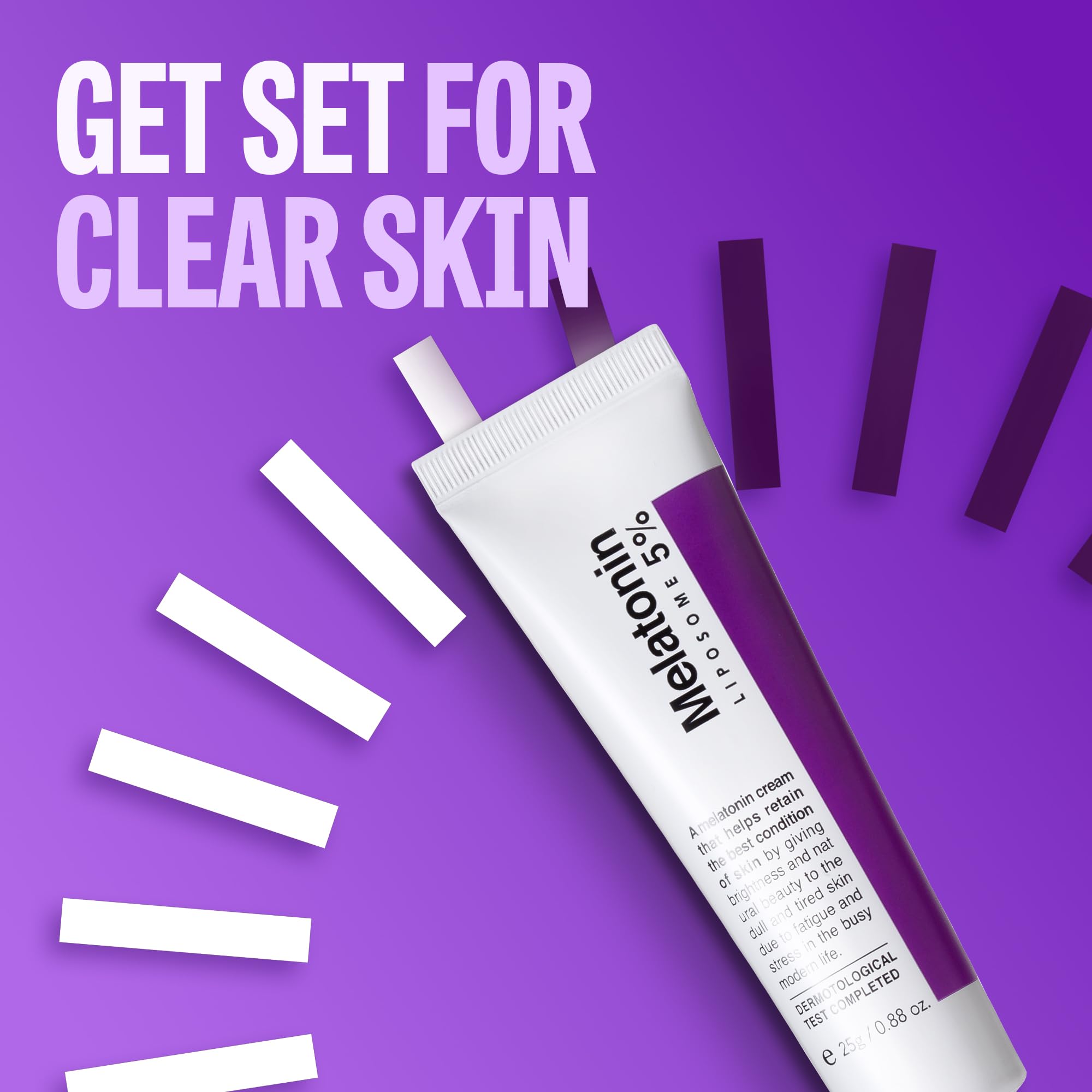 Maxclinic Time Return Melatonin Cream | Face Brightening Cream & Face Moisturizer For Dry Skin | Relaxing Face Cream For Women &