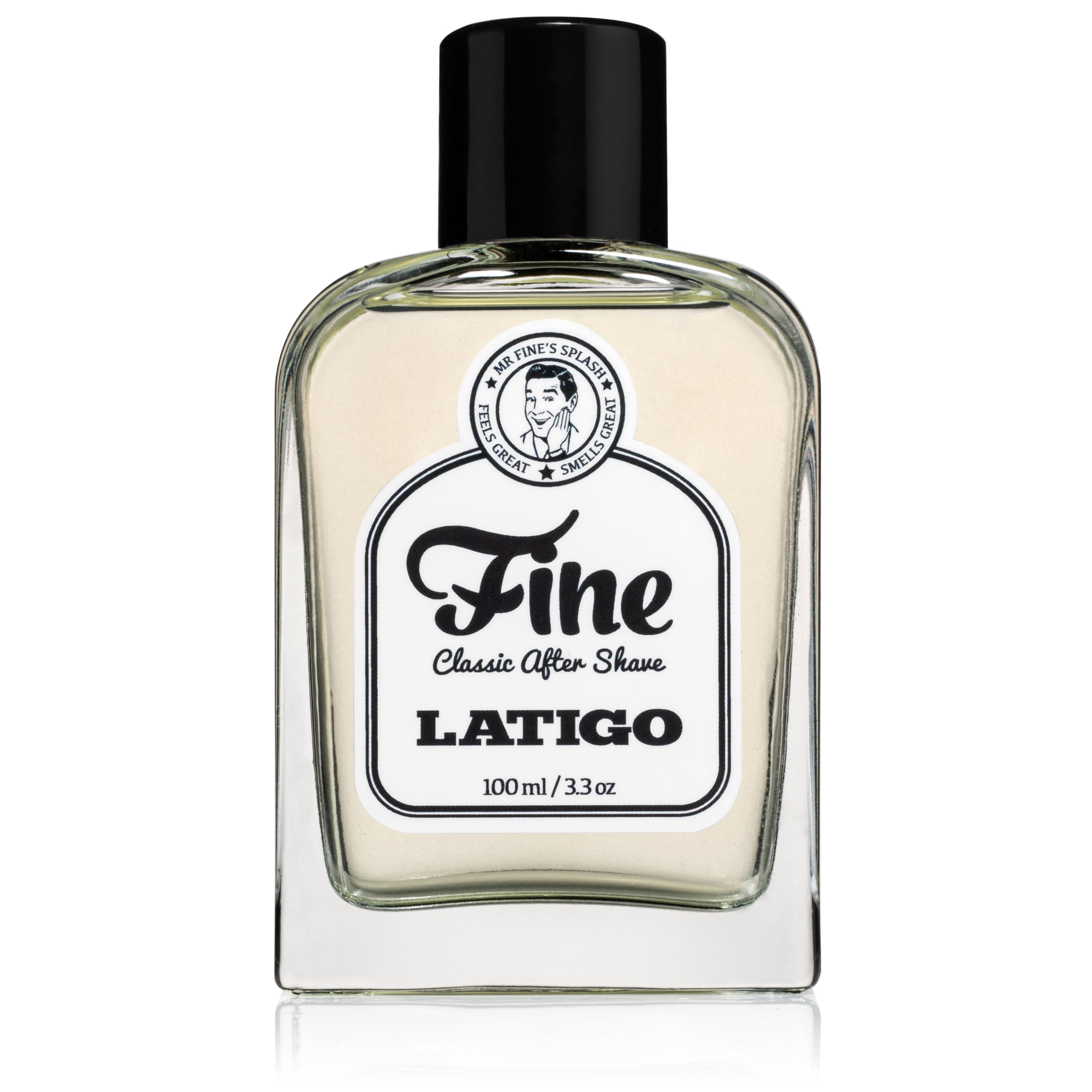 Mr Fine's Latigo Classic Aftershave -A Splash of Classic Barbershop Aftershave for Modern Men - The Wet Shavers Favorite