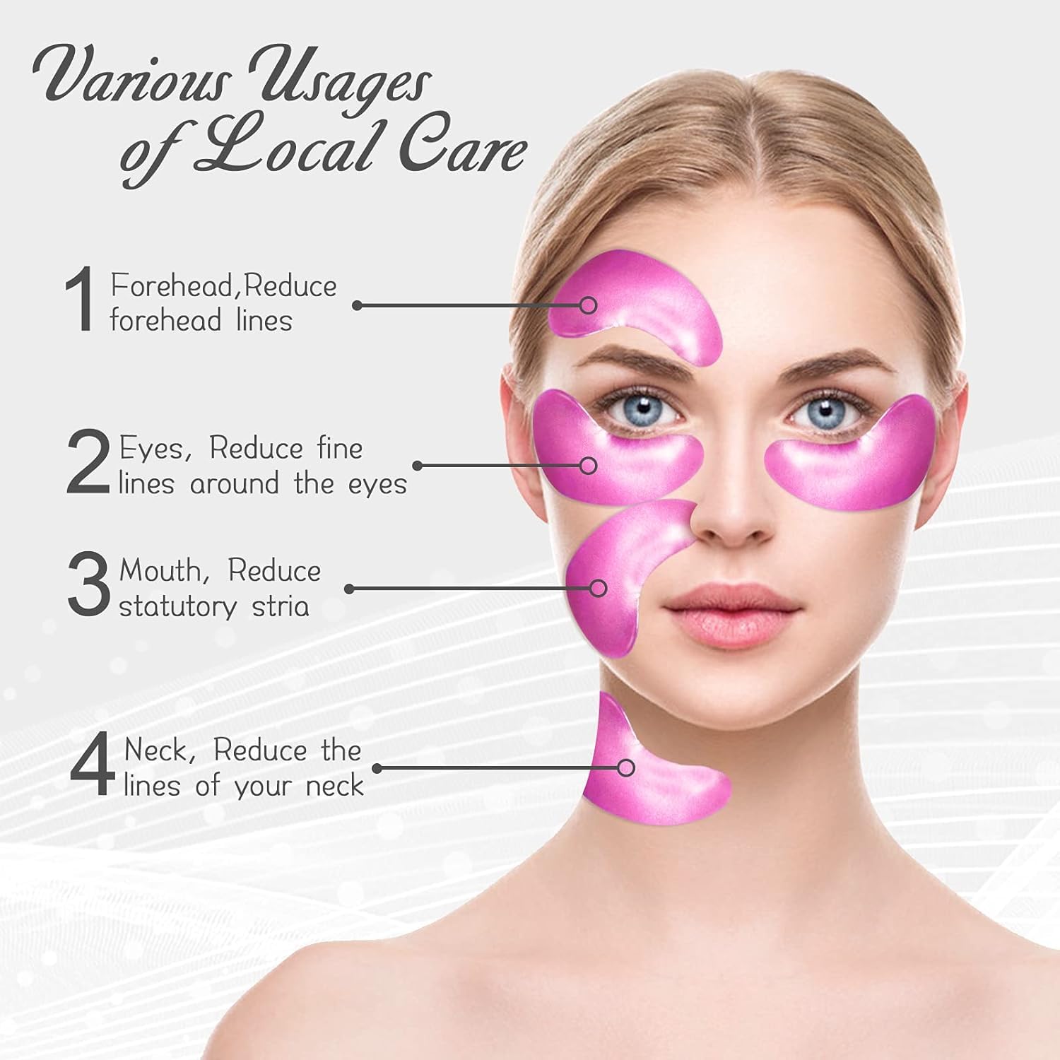 Permotary 30 Pairs Gel Collagen Eye Pads,Crystal Collagen Under Eye Mask For Moisturizing,Reducing Fine Lines&Dark Circles& Puff