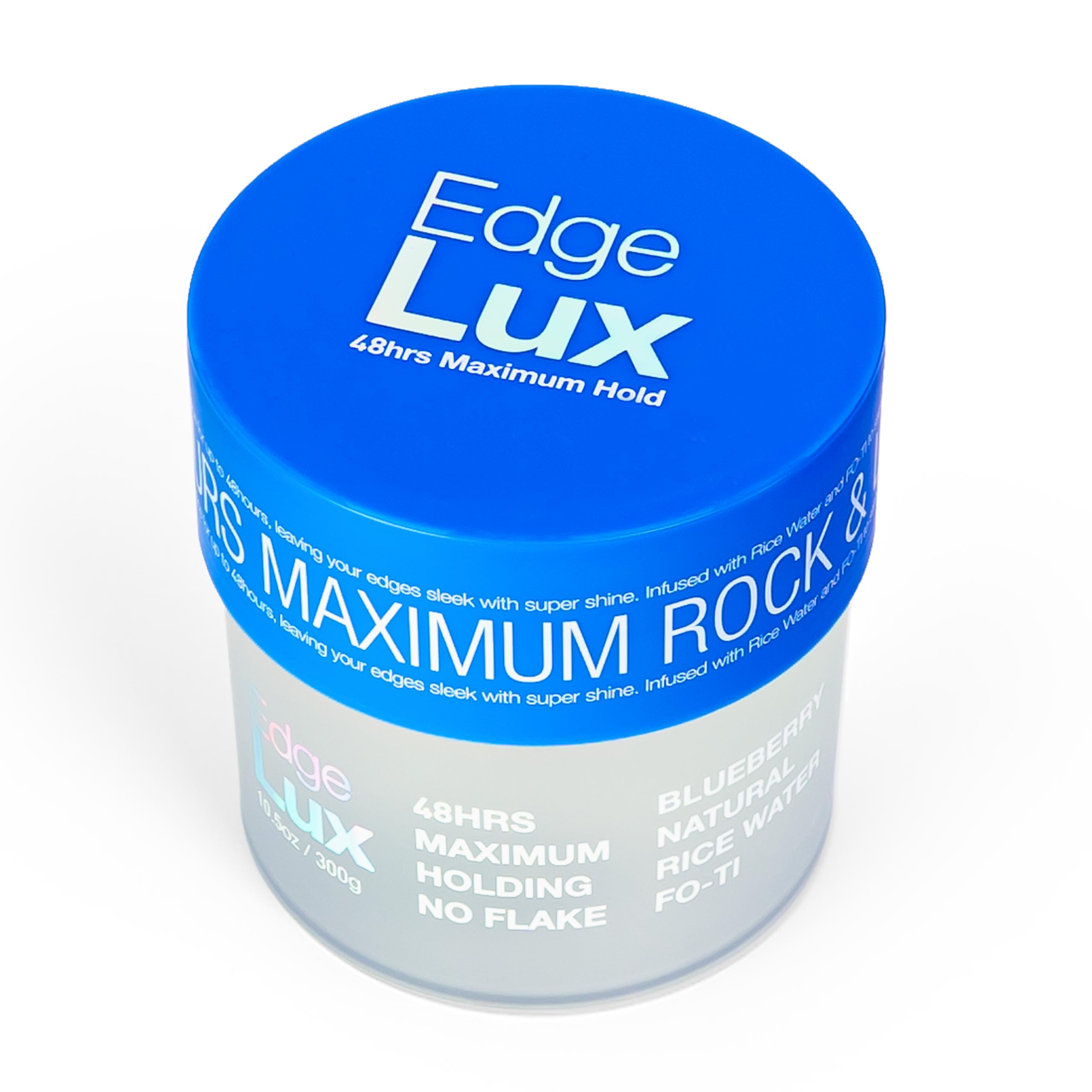 Lux Collection Edge Lux Edge Control Wax 48 Hour Maximum Hold No Flaking Natural Ingredients Scented Conditioning Styling Hair G
