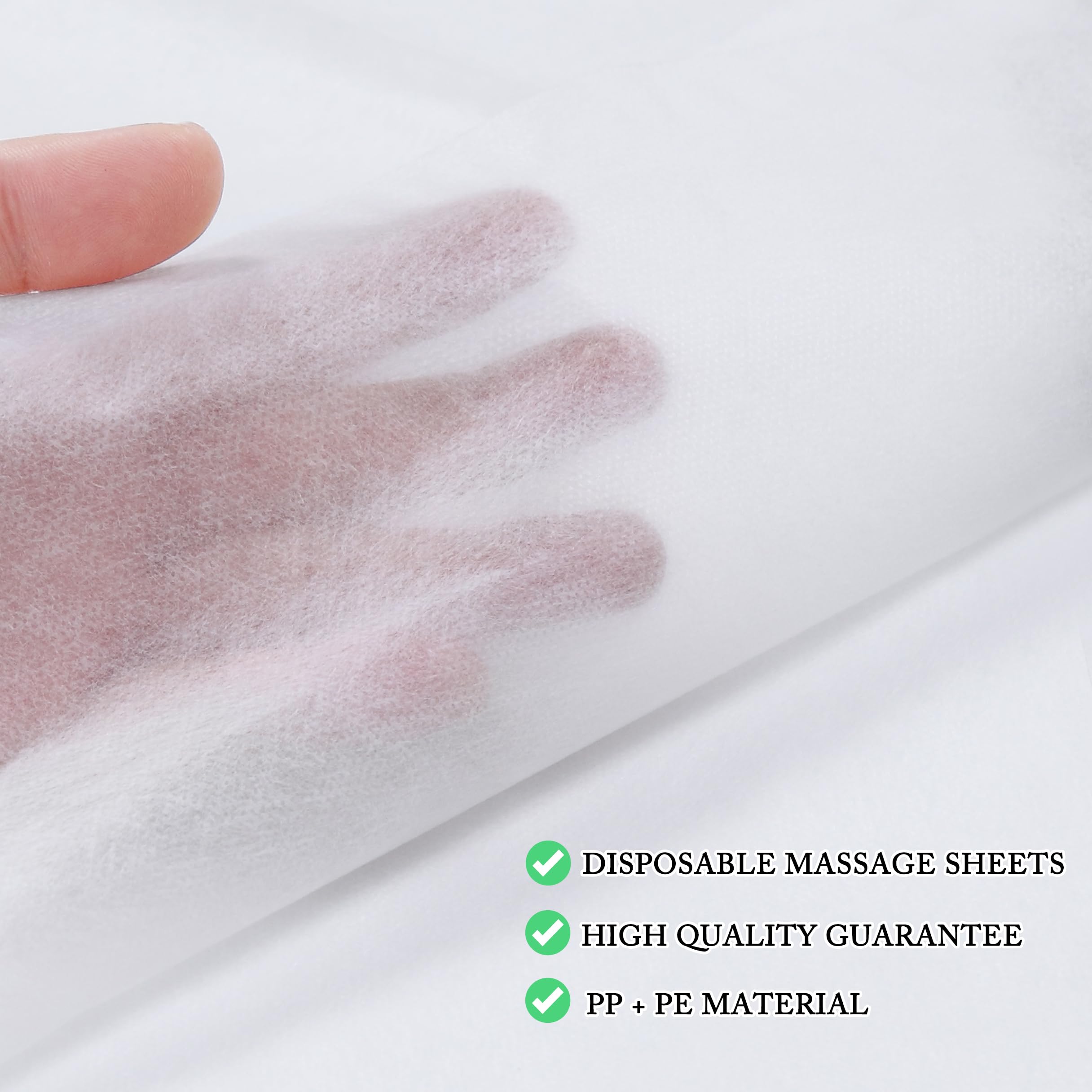 50 Pcs Disposable Bed Sheets 31'' X 71'' Massage Table Sheets Non Woven Fabric Spa Bed Cover Breathable For Massage Beauty Tatto