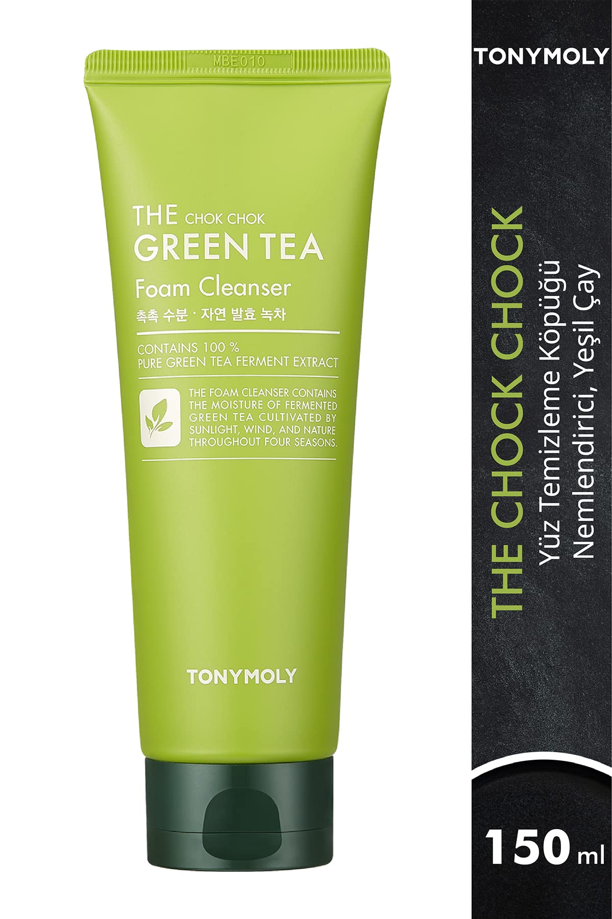 Tonymoly The Chok Chok Green Tea Foam Cleanser, 1 Count