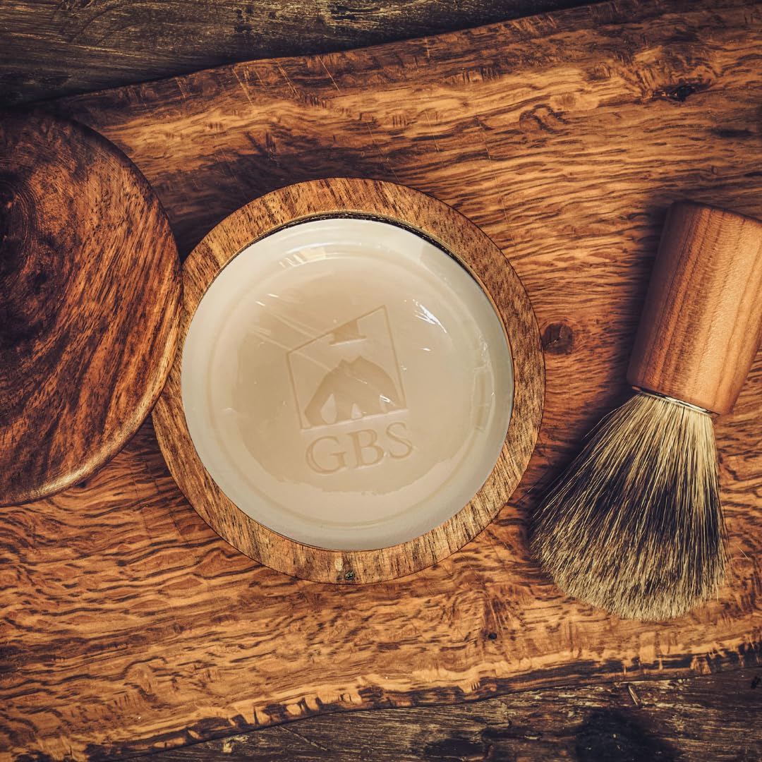 G.B.S Men'S Lavender And Citrus Shaving Soap, Pack Of 3