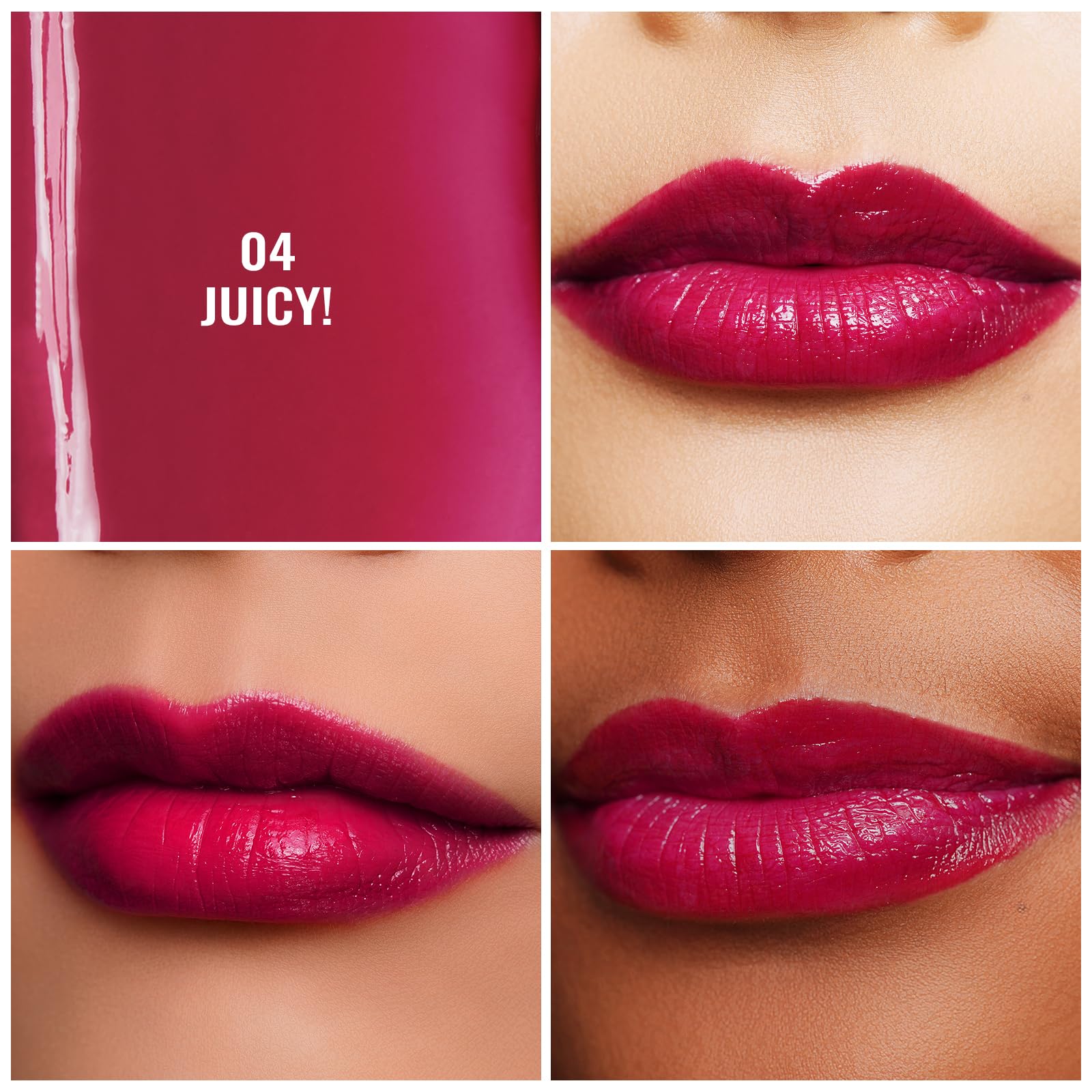 Oulac Magenta Lipstick - Moisturizing Lipstick Tinted Lip Balm For Dry Lips, Hydrating Creamy Lip Crayon & Blush - Lip Color And
