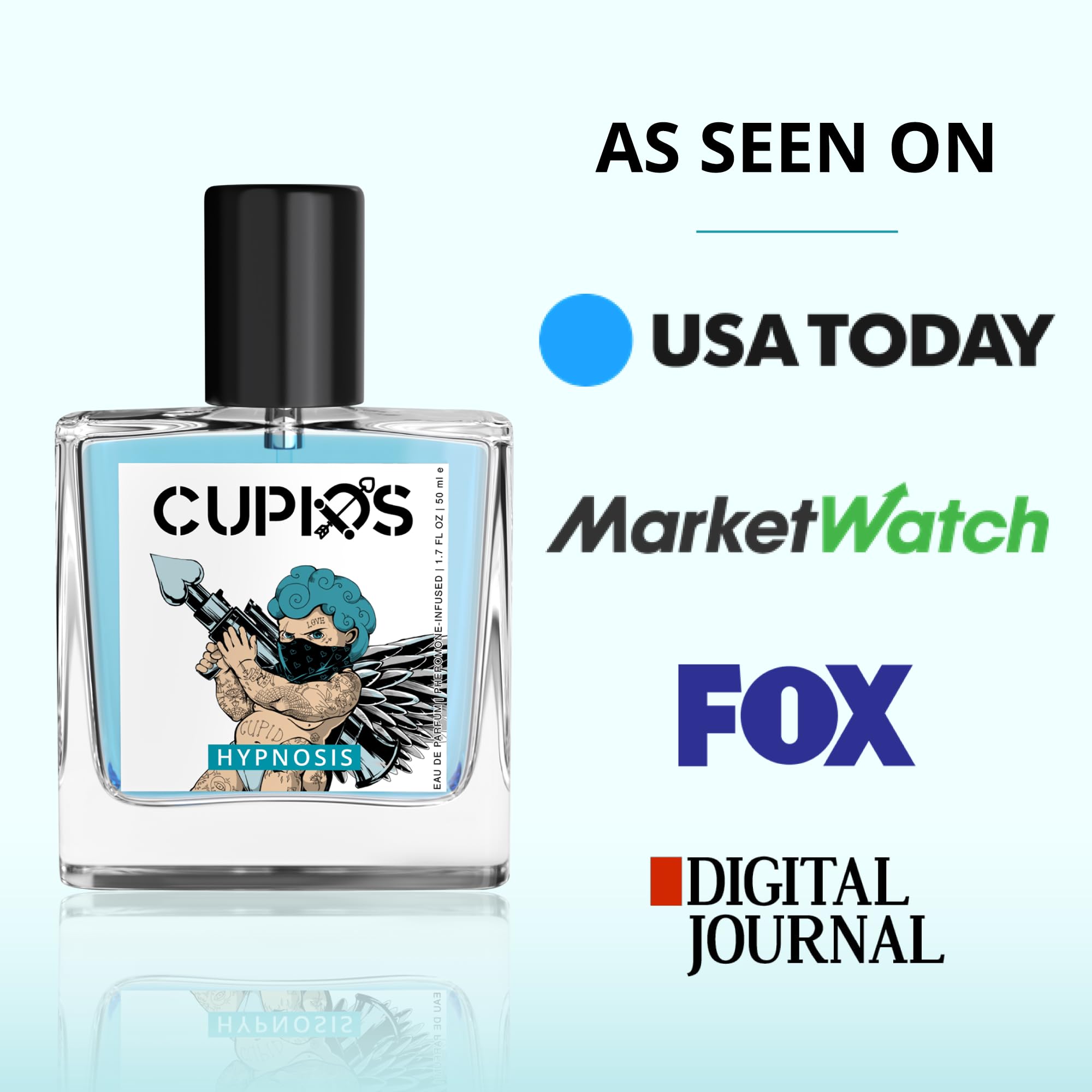 Cupids Original EDP Hypnosis 2.0 Pheromone Cologne for Men, 50ml - Infused Fragrance, Long-lasting Scent, Perfect Gift for Him