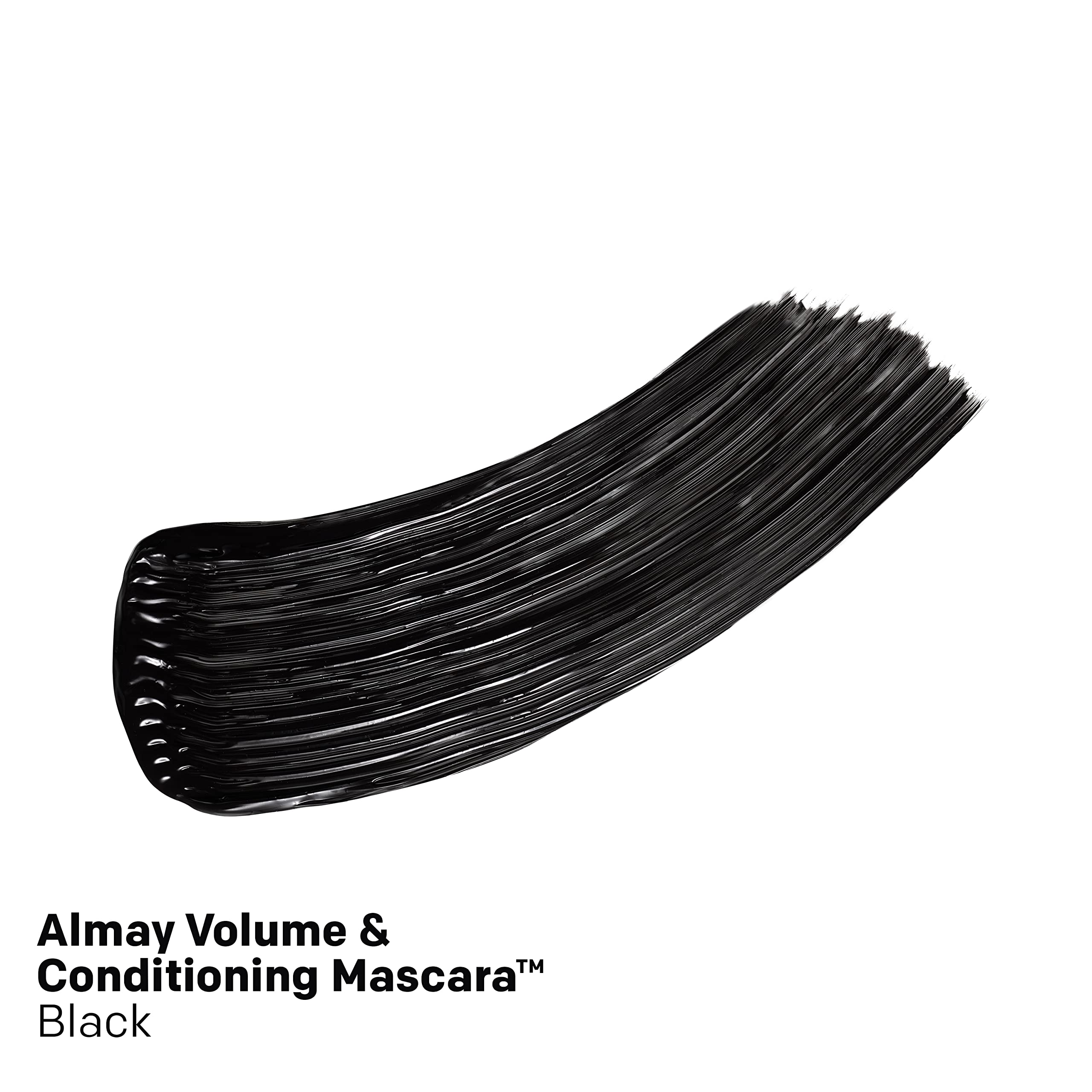 Almay Volume & Conditioning Mascara, Hydrating All Day Wear, 20 Black, 0.27 Fl Oz.