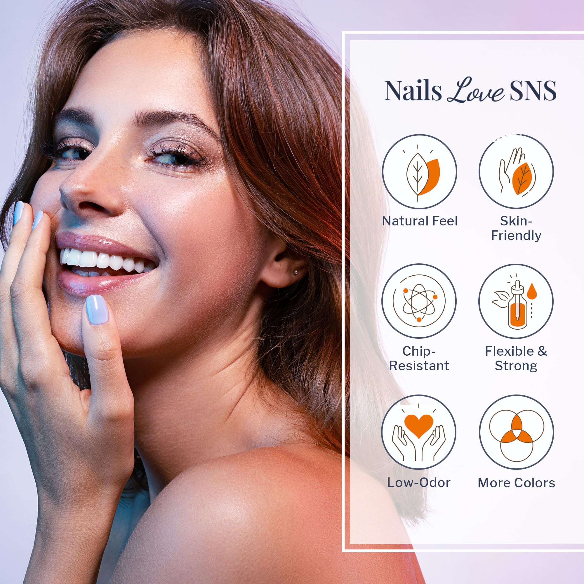 Sns Nail Dip Powder, Gelous Color Dipping Powder - Storm In The Distance (Natural, Nudes/Beige, Taupe, Shimmer) - Long-Lasting D