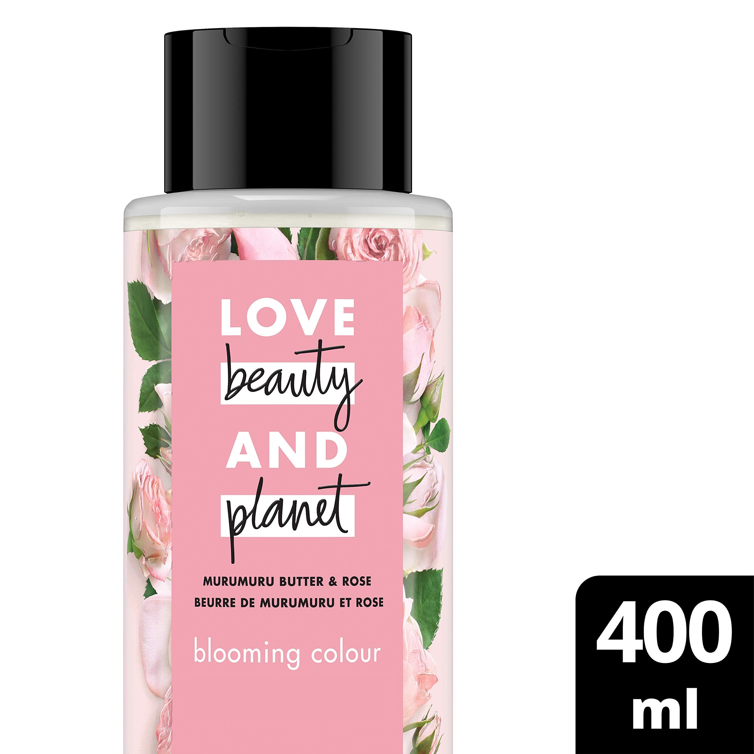 Love Beauty And Planet, Blooming Color Sulfate Free Shampoo for Color Treated Hair 13.5, Murumuru Butter and Rose, rose, 27 Fl O