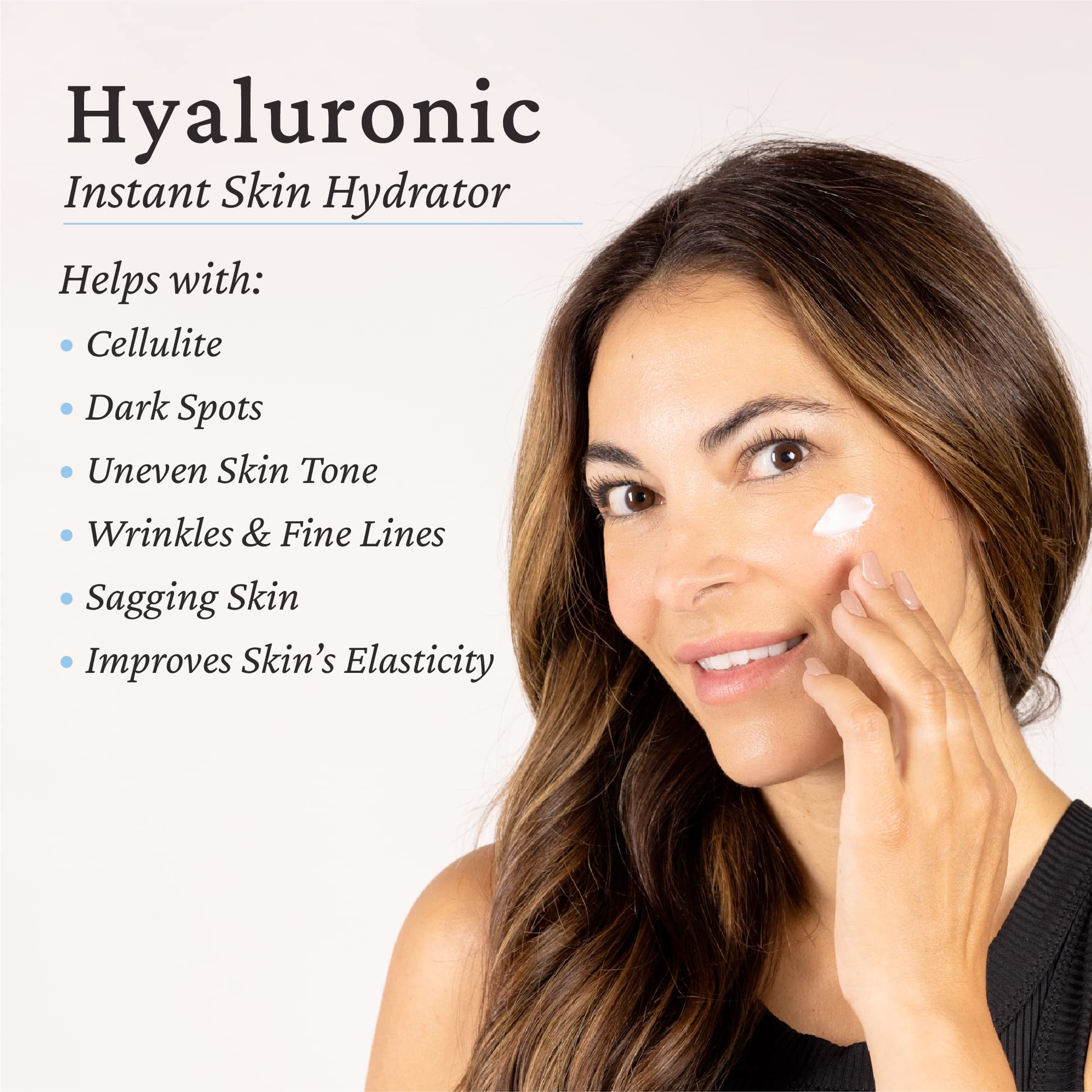 Elastalift Collagen Body Cream + Hyaluronic Acid Lotion Skin Care Set, Anti Aging Face & Body Moisturizer Dry Skin Rescue Creams