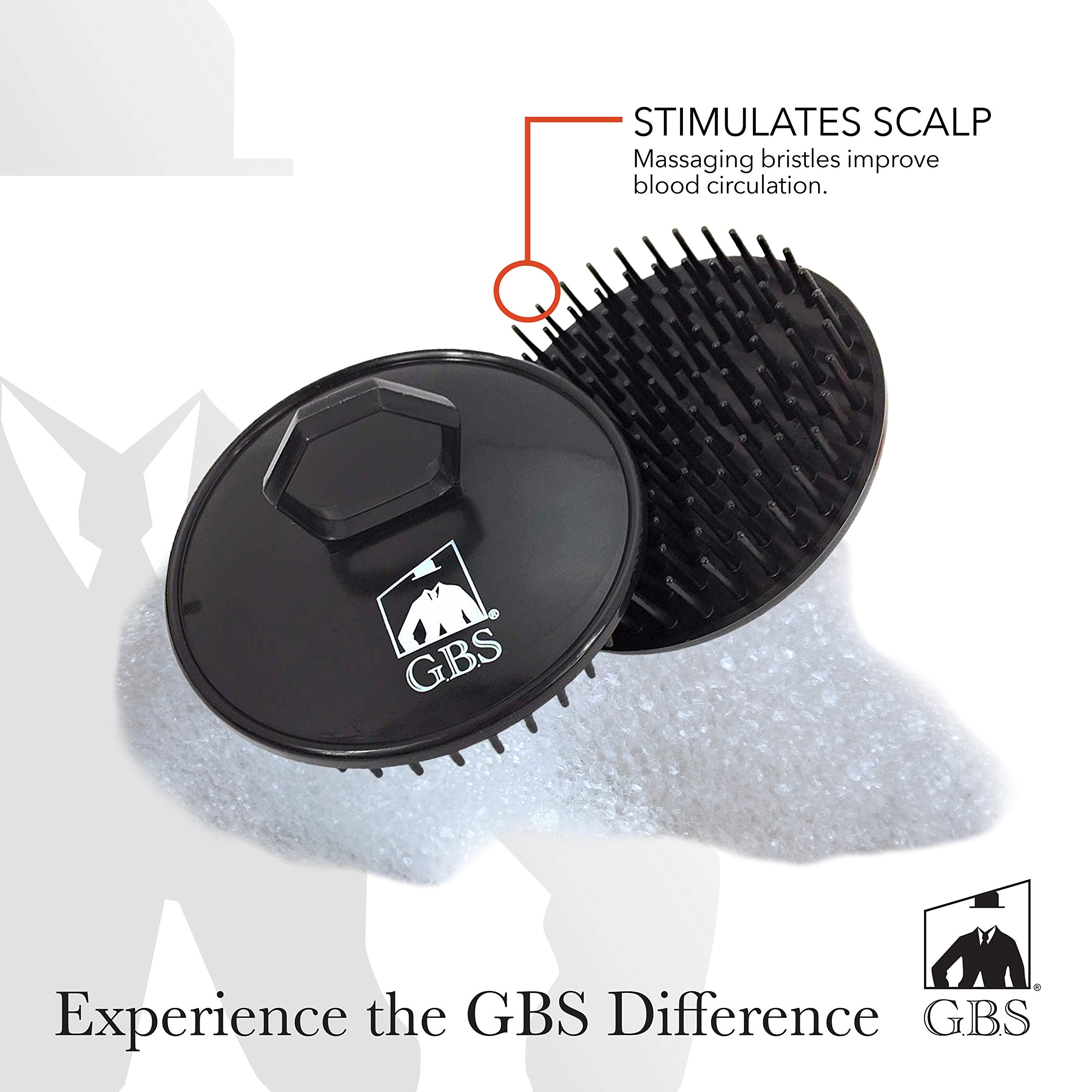 G.B.S Stylish Easy To Hold Hair Scalp Shampoo Brush #100 Scrubber Helps To Remove Dandruff, Promotes Hair Growth Head Massager B