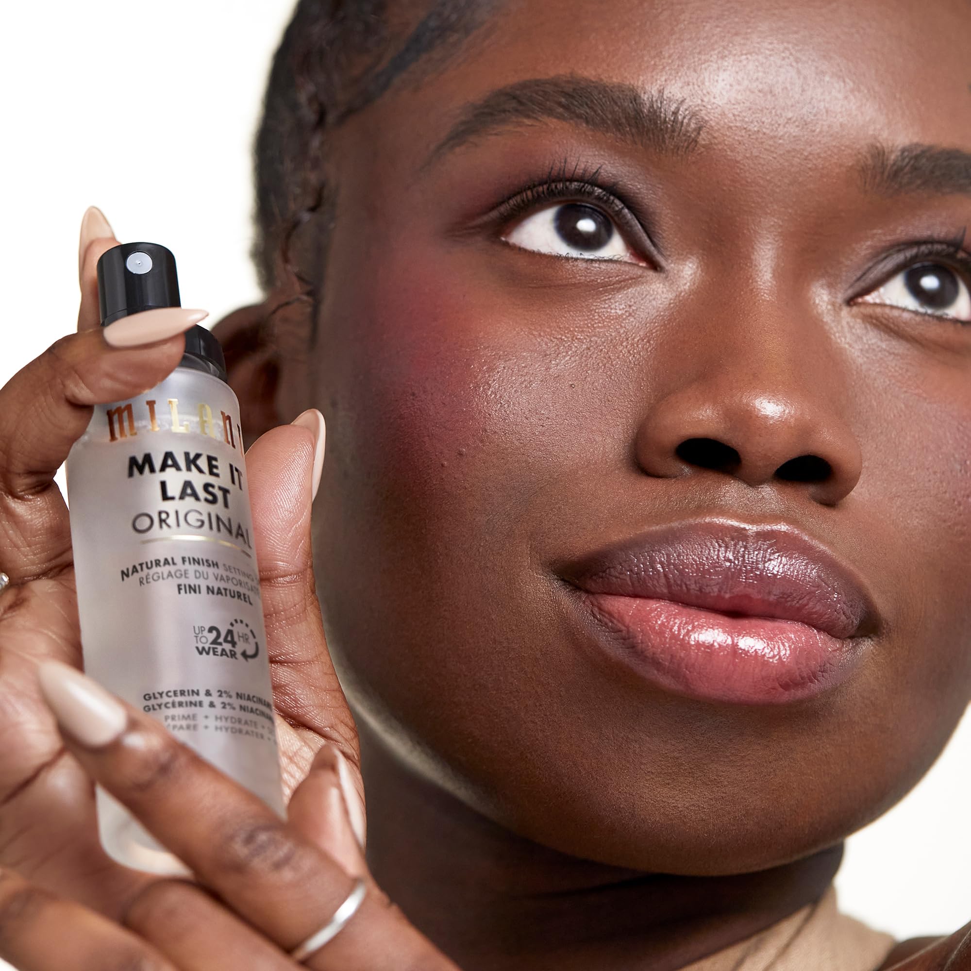 Milani Make It Last Original - Natural Finish Setting Spray 3-In-1 Setting Spray And Primer- Prime + Correct + Set Makeup Finish