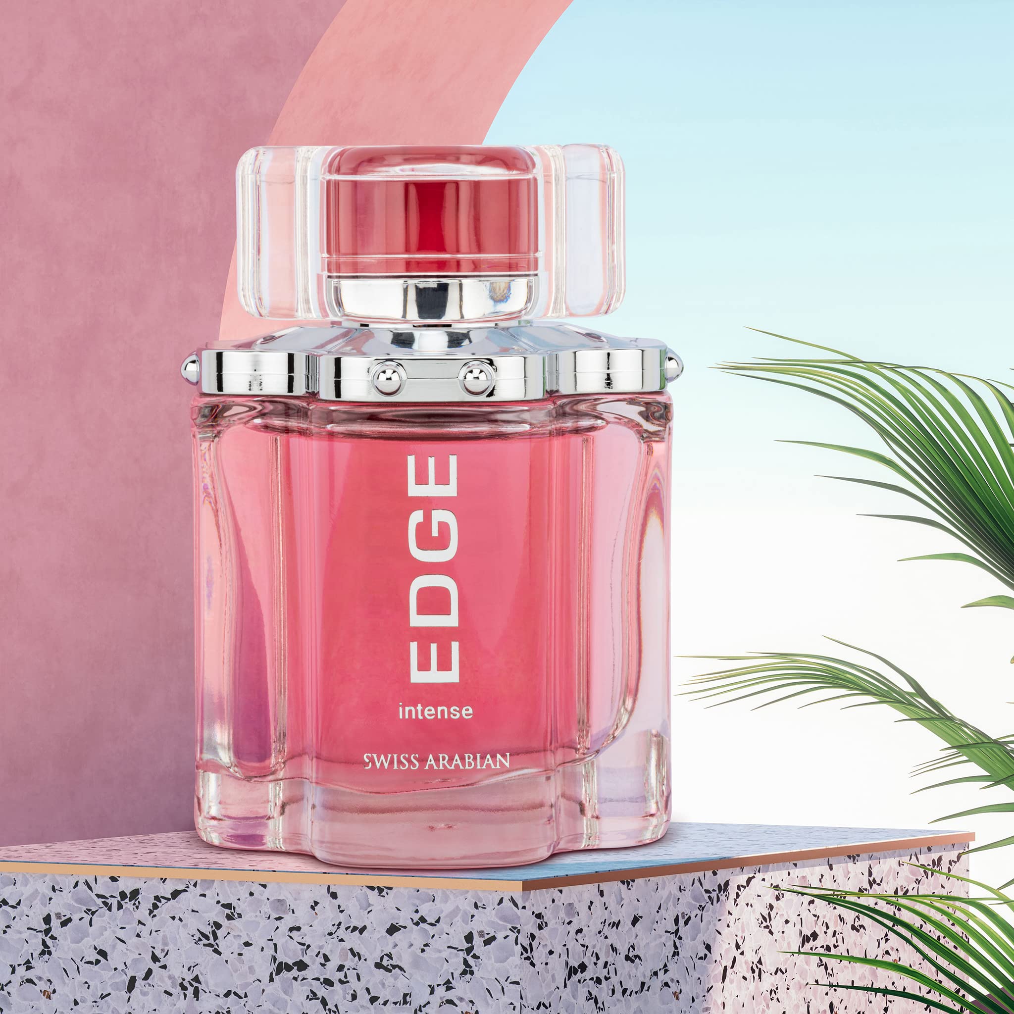 Swiss Arabian Edge Intense - Luxury Products From Dubai - Long Lasting And Addictive Personal Edp Spray Fragrance - A Seductive,