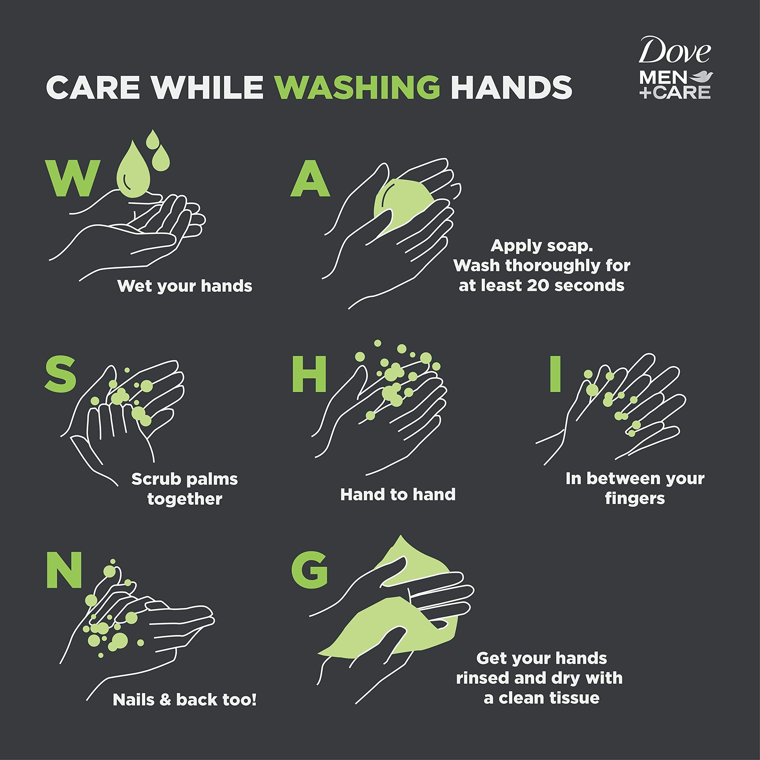 Dove Men+Care Men'S Bar Soap More Moisturizing Than Bar Soap Deep Clean Soap Bar That Effectively Washes Away Bacteria, Nourishe