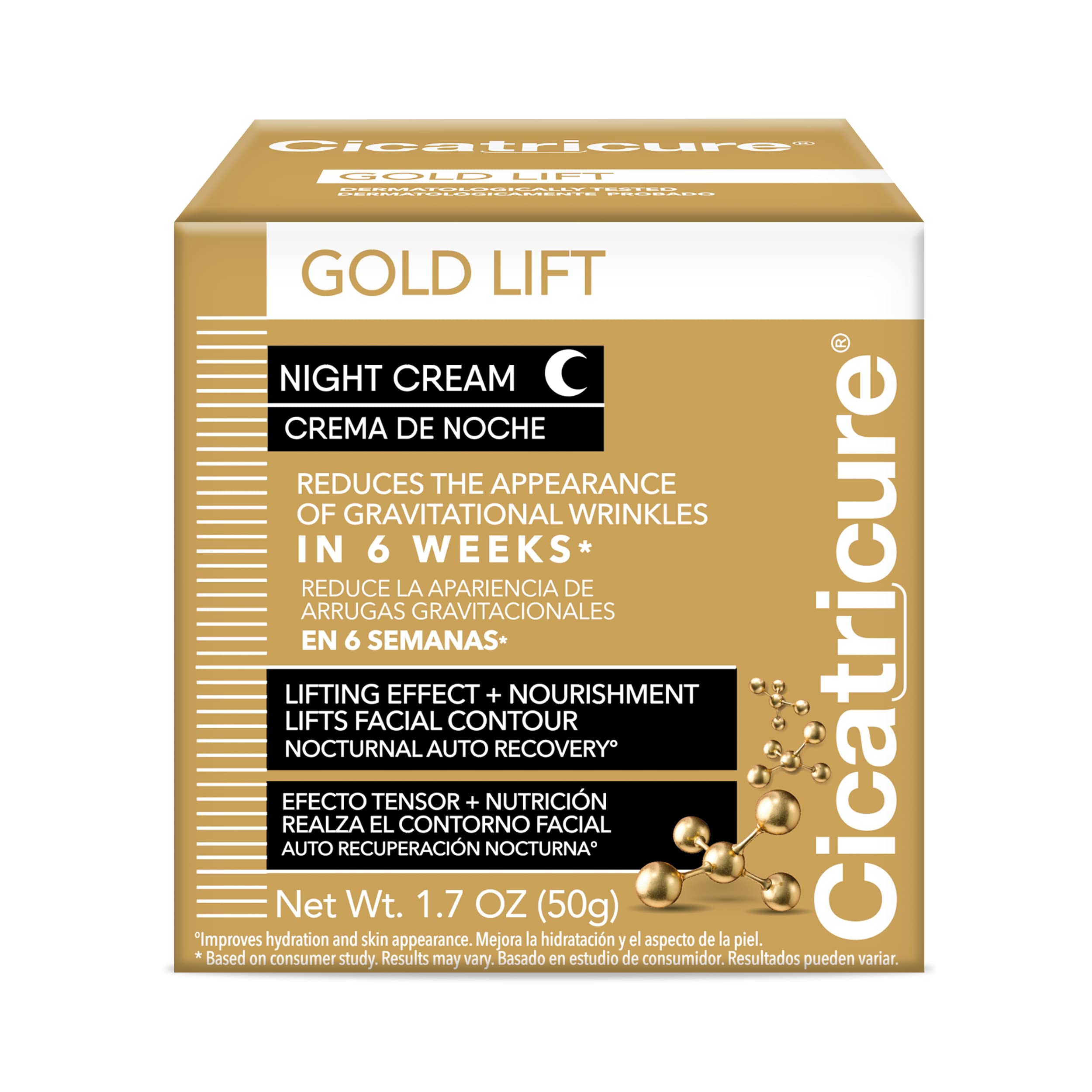 Cicatricure Gold Lift Night Cream, 1.7 Ounce, Pack Of 12