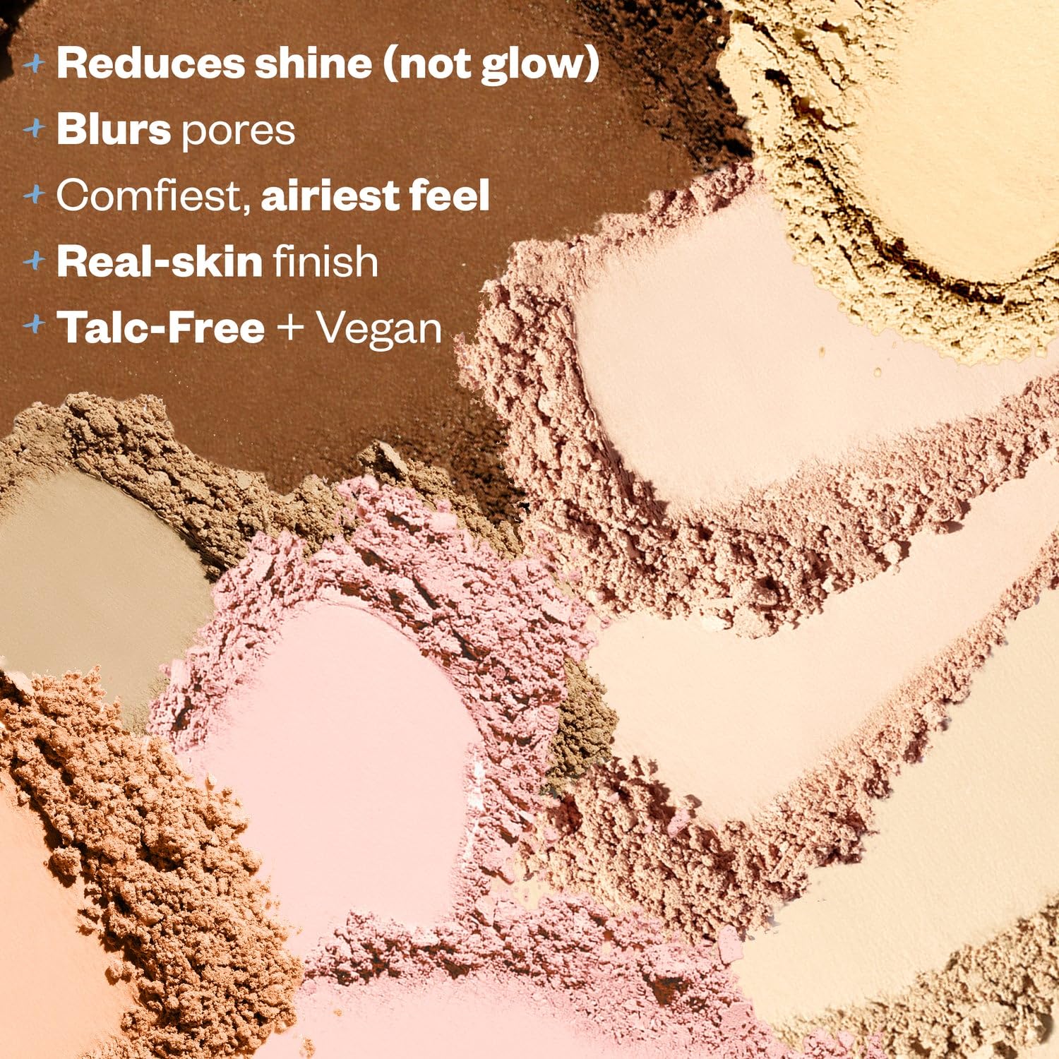Kosas Mini Cloud Set Face Setting Powder - Smoothing Shine Control, Soft, Sheer Translucent Makeup Finish, Portable & Long-Lasti