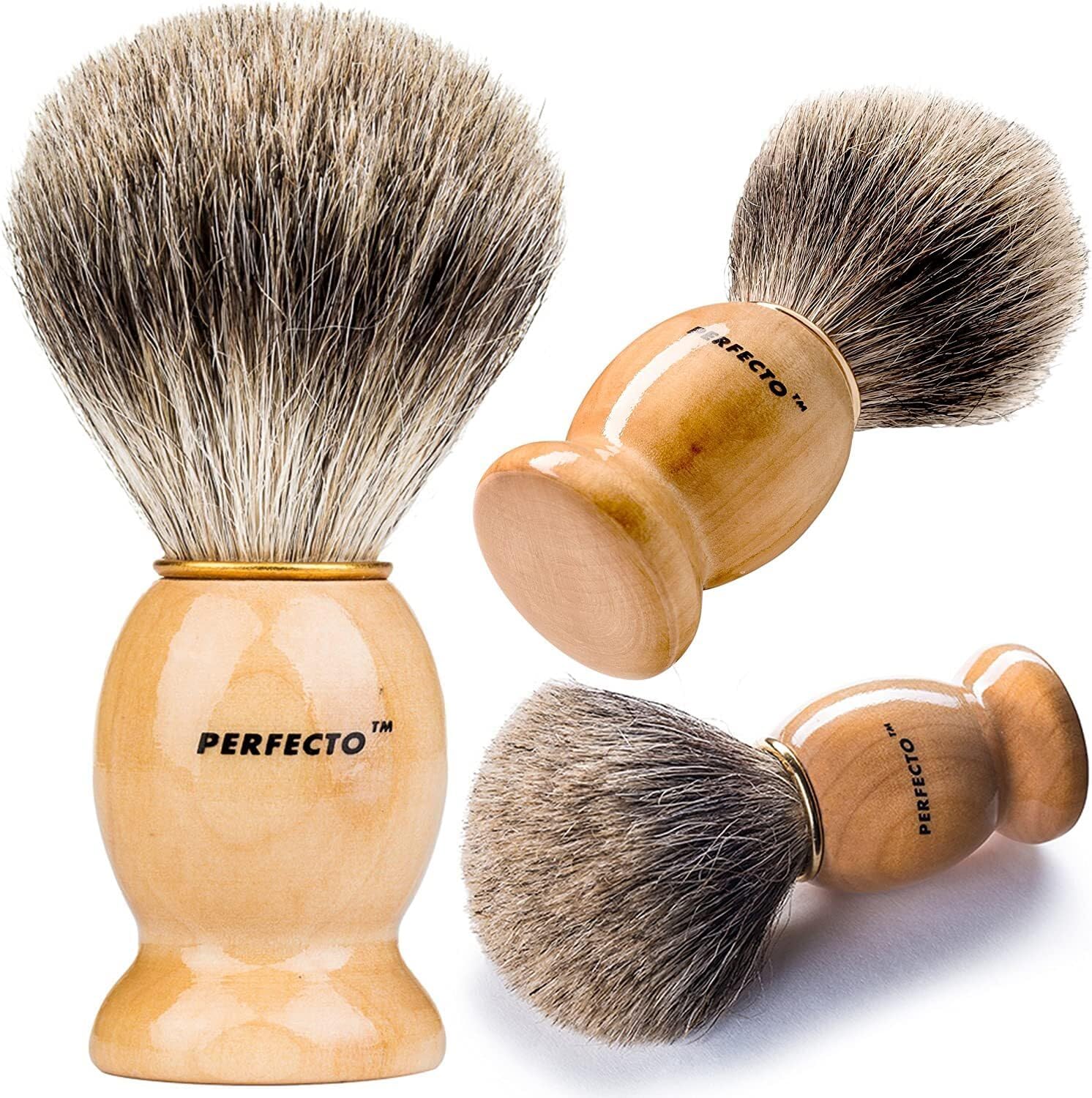 Synthetic Bristles Shaving Brush For Men, Engineered For The Best Shave Of Your Life. Shaving Brush - Shave Brush For Wet Shave
