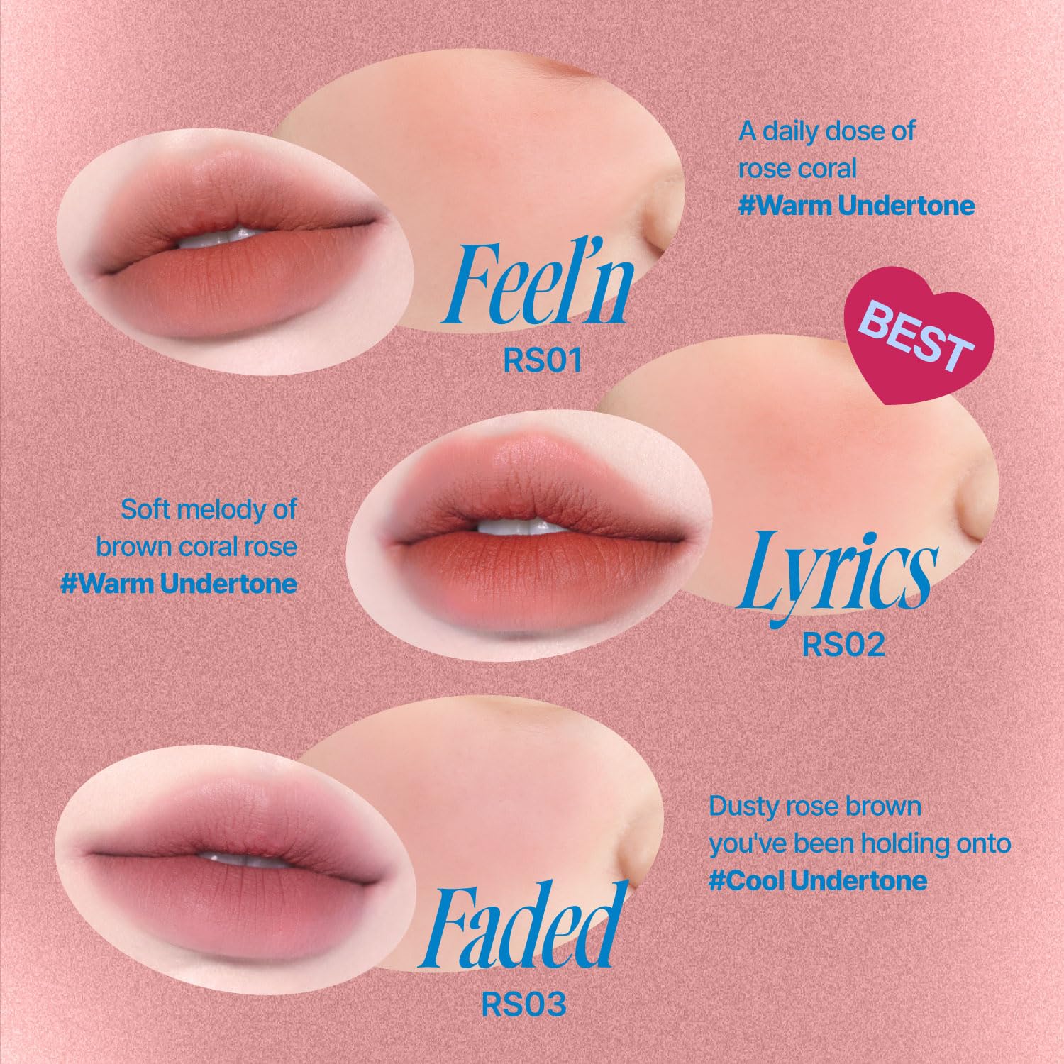 Fwee Lip&Cheek Blurry Pudding Pot | Faded Moment - Film | Makeup Blush, Buildable Lightweight, Multi-Use Soft Matte Finish | 5G