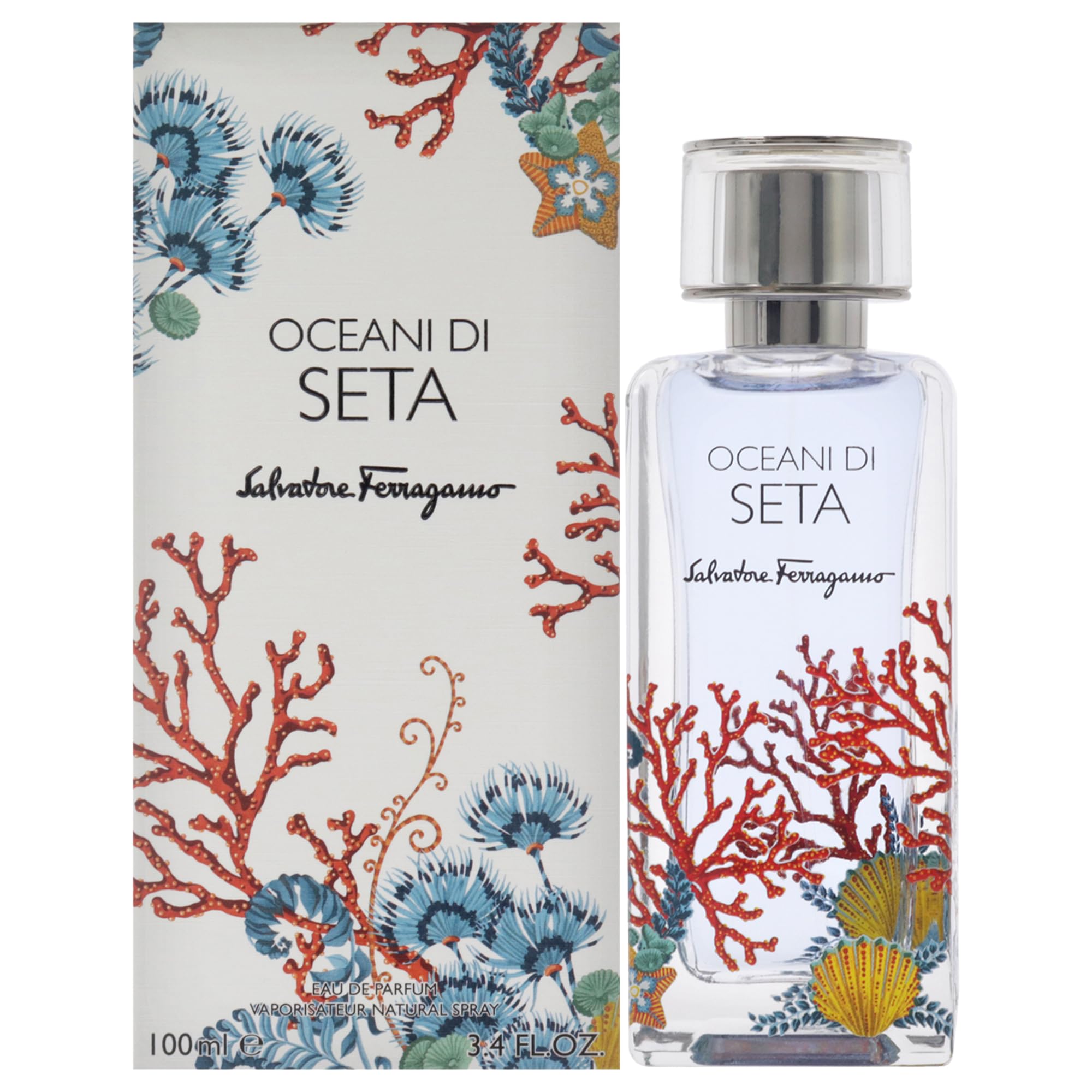 Oceani Di Seta By Salvatore Ferragamo 34 Oz  100Ml Eau De Parfum Unisex