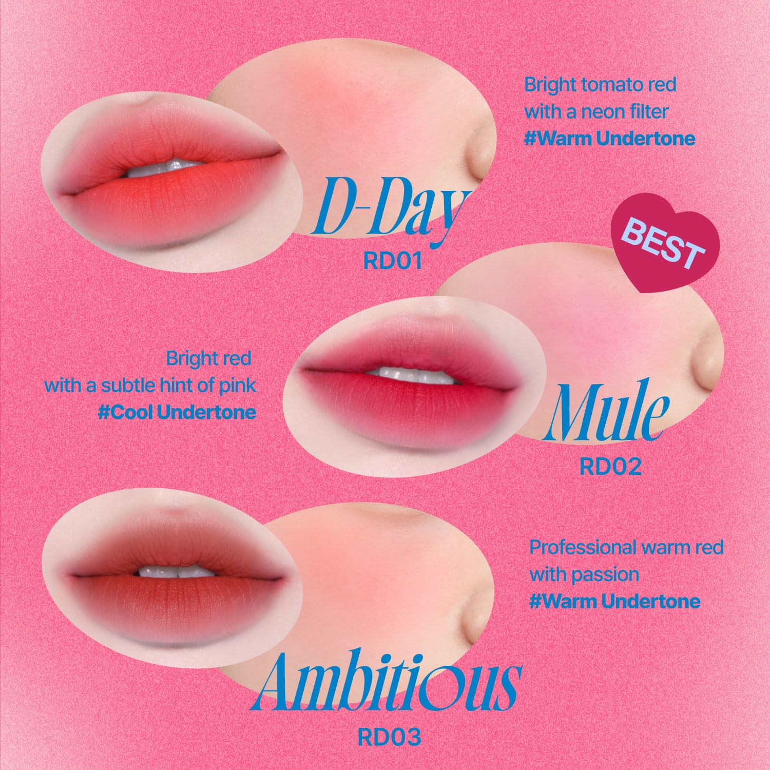 Fwee Lip&Cheek Blurry Pudding Pot | Reddish Moment - Ambitious | Makeup Blush, Buildable Lightweight, Multi-Use Soft Matte Finis