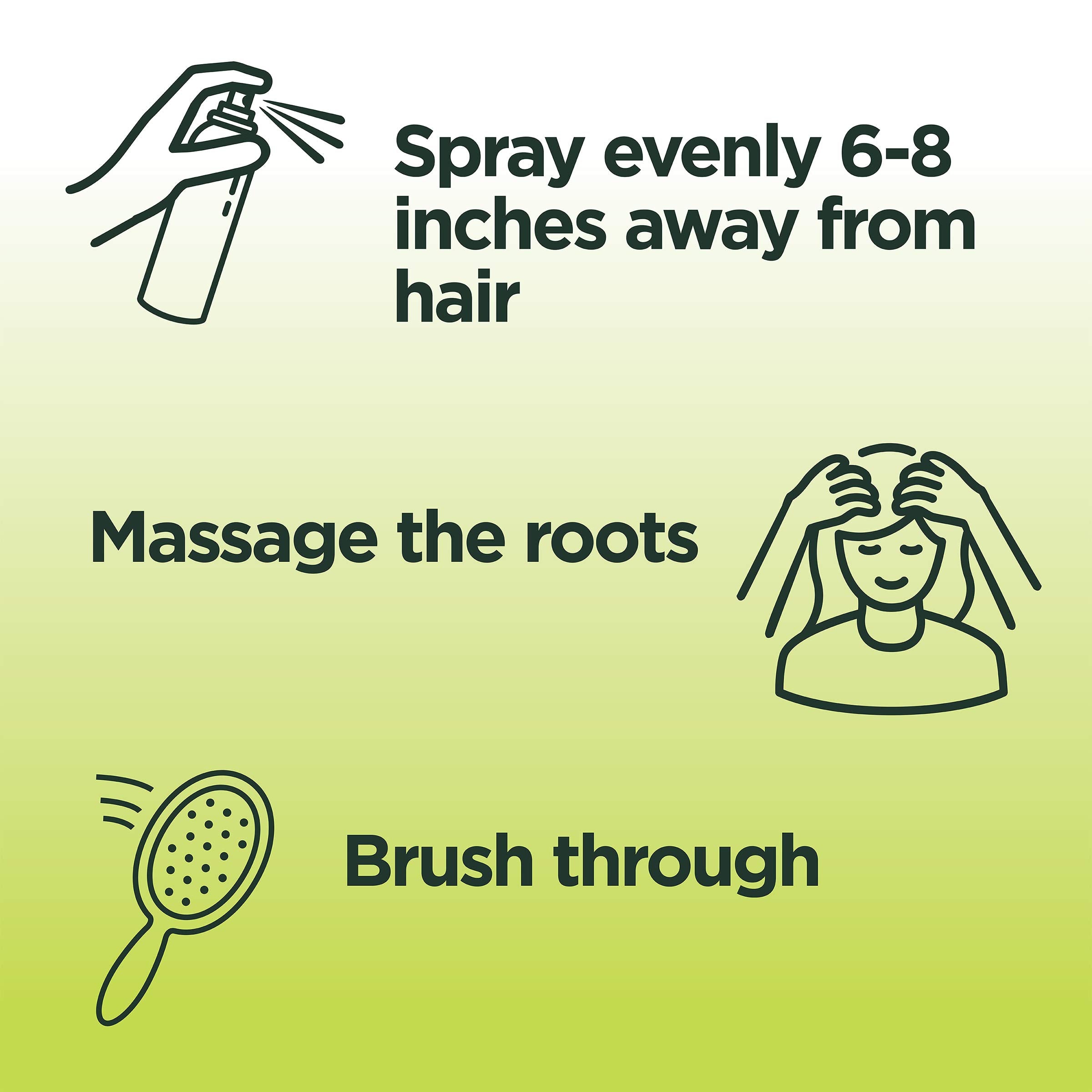 Garnier Invisible Dry Shampoo With No Visible Residue Powered By Rice Starch To Instantly Absorb Oil, Refresh And Volumize, Sili