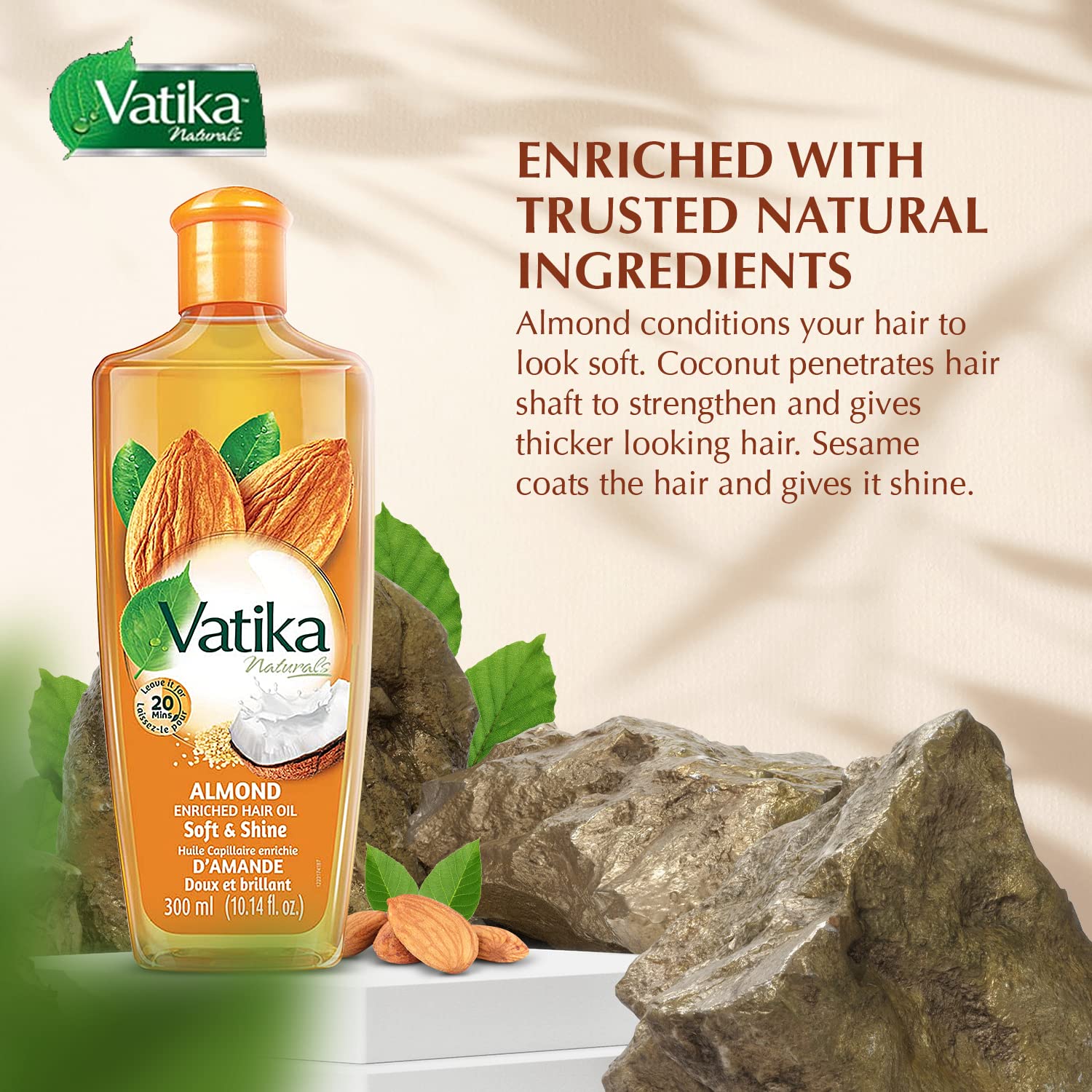 Dabur Hair Oil, Natural Moisturizing, Strengthening Serum For Healthy Scalp, Nourishing Hair Oil For Soft, Manageable, Smooth &