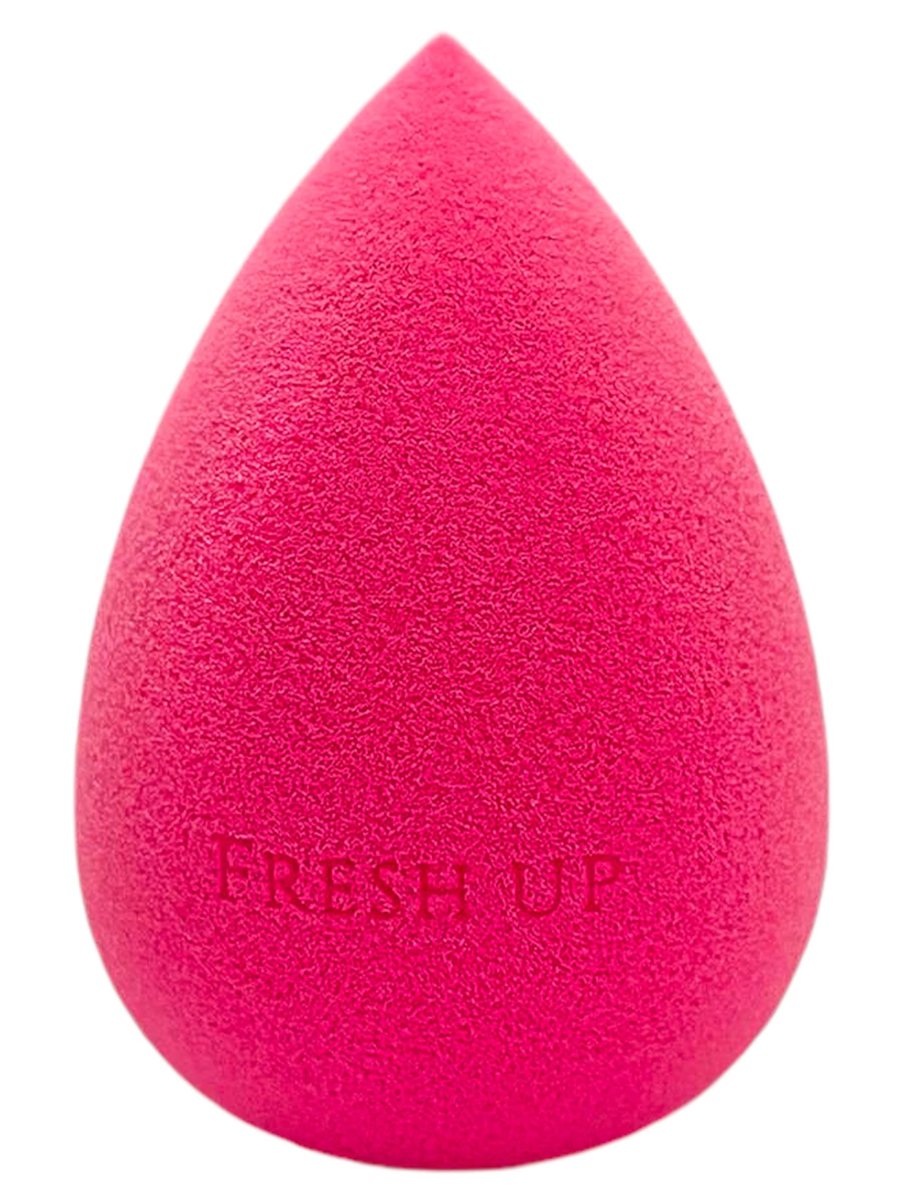 Fresh up - Original-Pink - Beauty-Blender - Makeup-Sponge - Super-Soft - Foundation-Sponge, Powders, Blush Creams, Reusable, Was