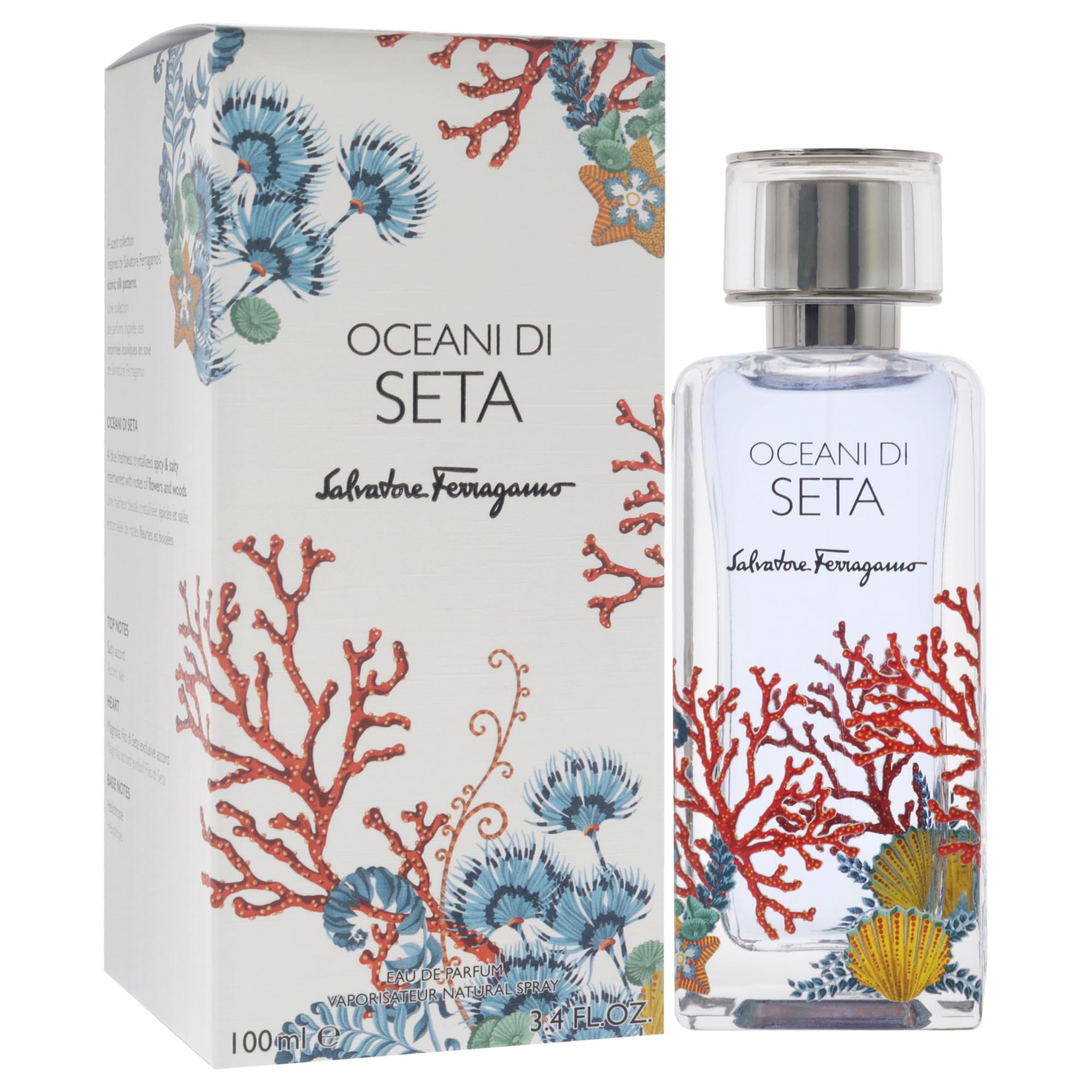 Oceani Di Seta By Salvatore Ferragamo 34 Oz  100Ml Eau De Parfum Unisex