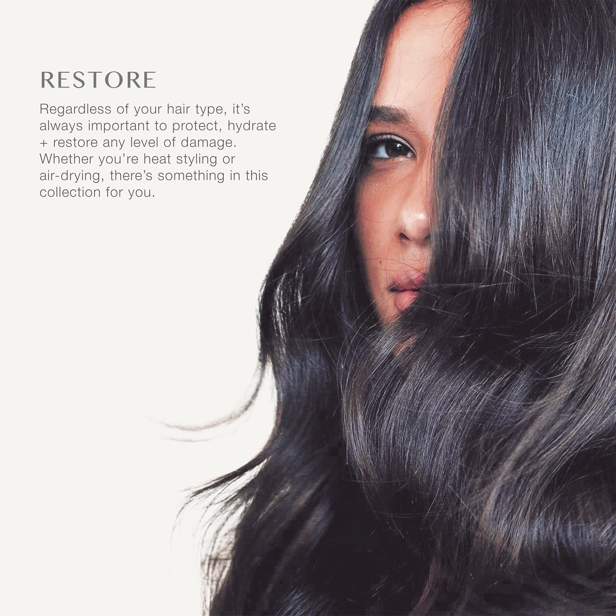 Kristin Ess Hair Weightless Shine Air Dry Creme - Adds Texture + Shine, Calms Frizz, Softens + Smooths Hair, Vegan, Color + Kera