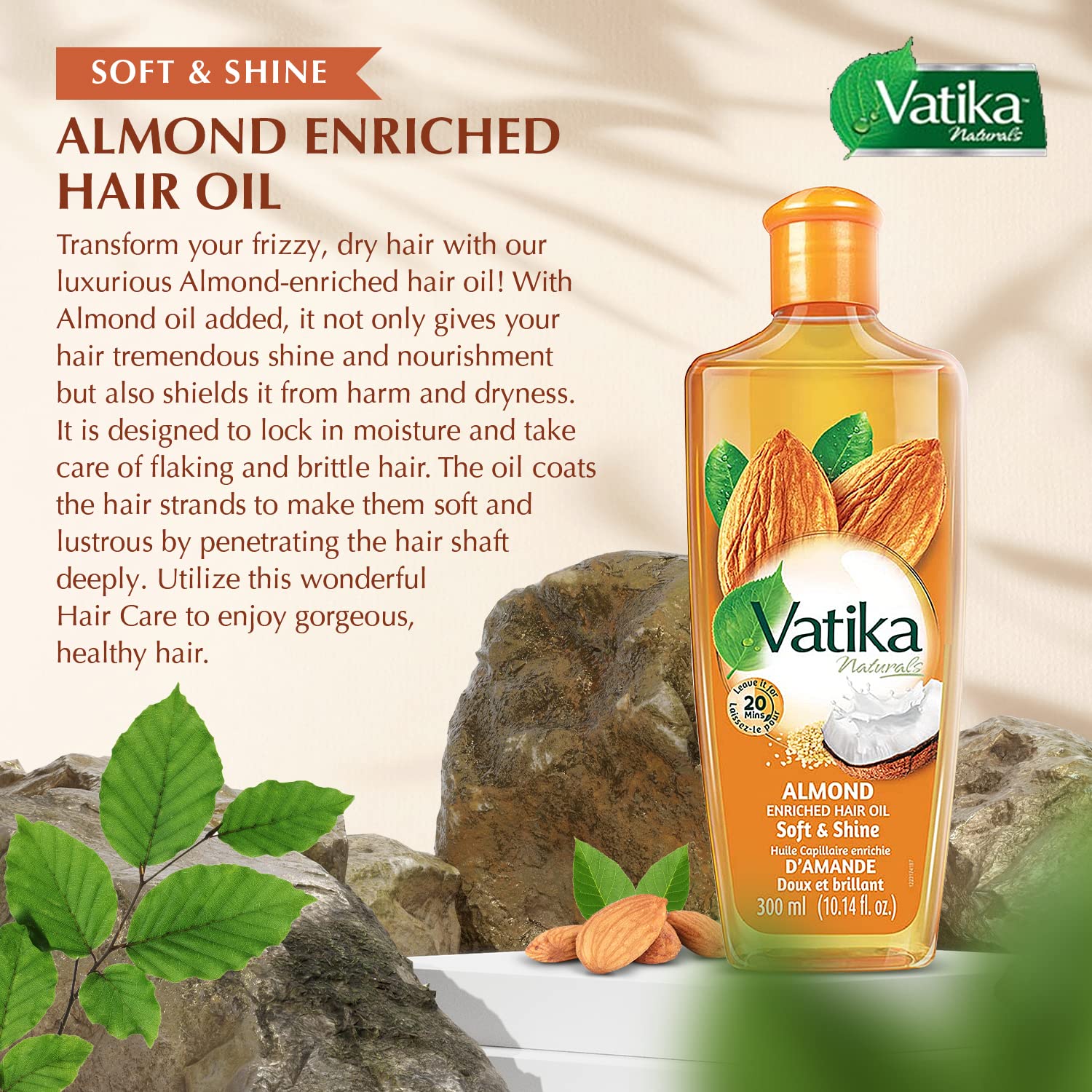 Dabur Hair Oil, Natural Moisturizing, Strengthening Serum For Healthy Scalp, Nourishing Hair Oil For Soft, Manageable, Smooth &