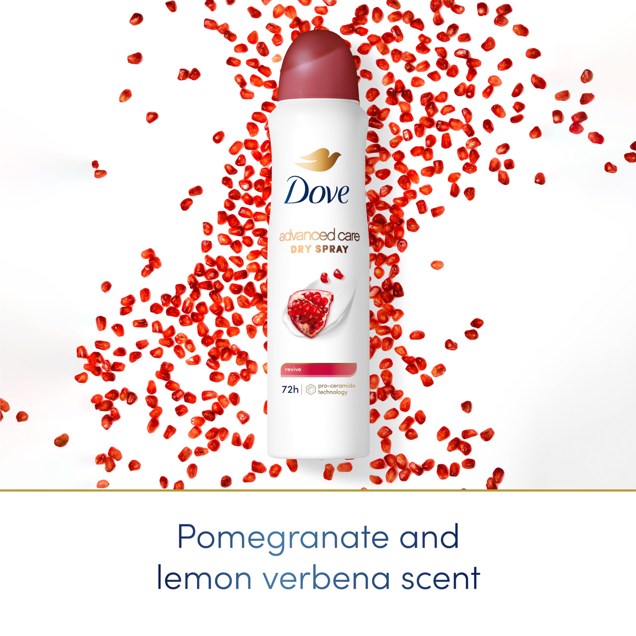 Dove Advanced Care Dry Spray Antiperspirant Deodorant For Women, Revive For 48 Hour Protection And Soft And Comfortable Underarm