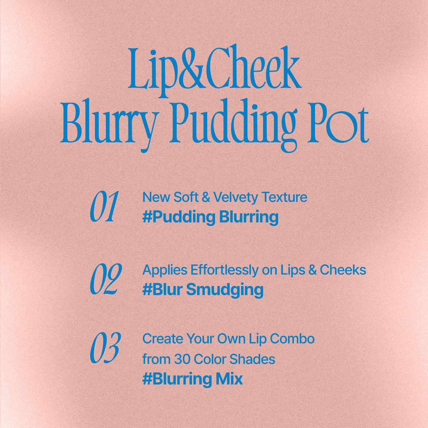 Fwee Lip&Cheek Blurry Pudding Pot | Just Me Moment - Like | Makeup Blush, Buildable Lightweight, Multi-Use Soft Matte Finish | 5