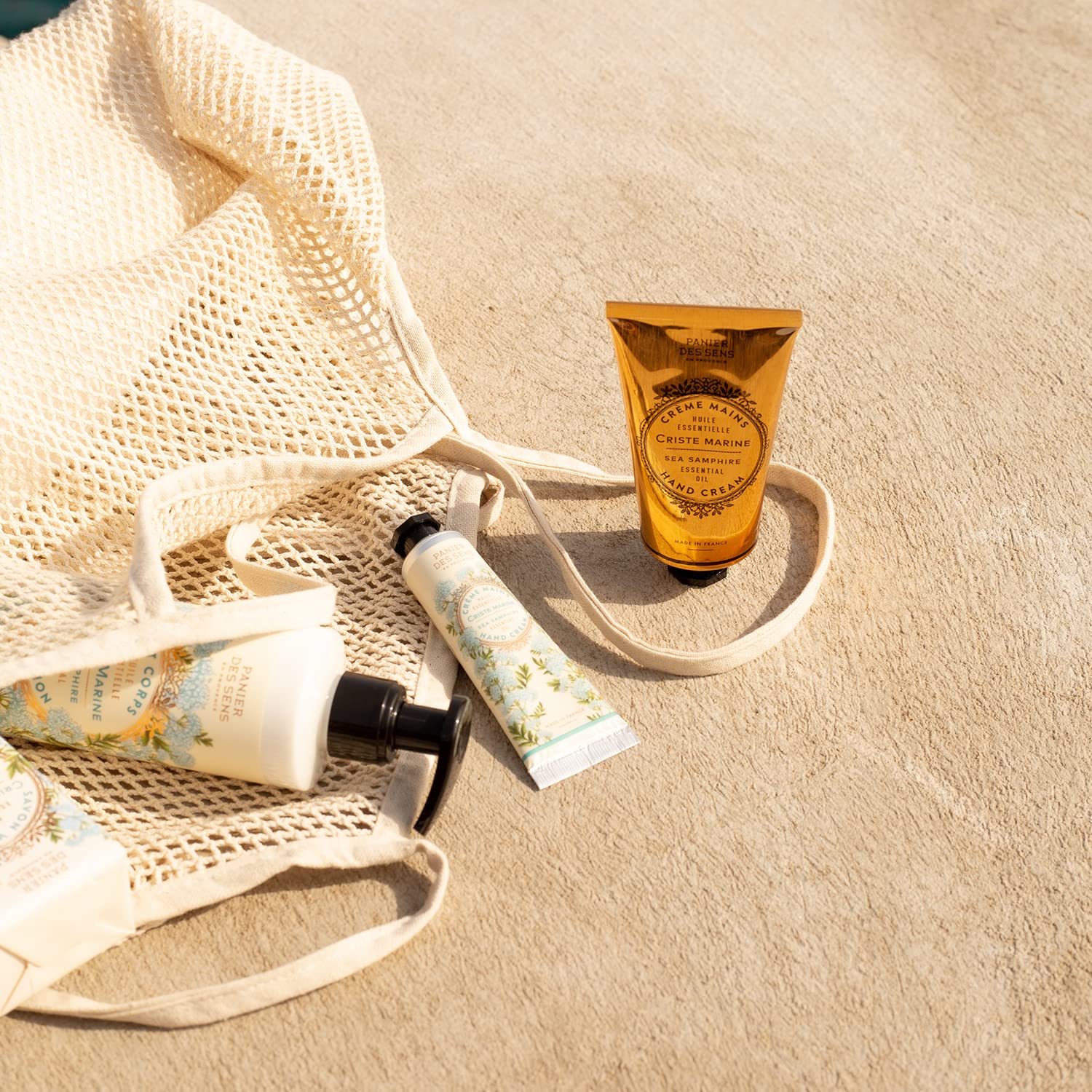 Panier Des Sens - Hand Cream For Dry Cracked Hands And Skin - Sea Samphire Mini Hand Lotion, Moisturizer, Mask - Shea Butter And