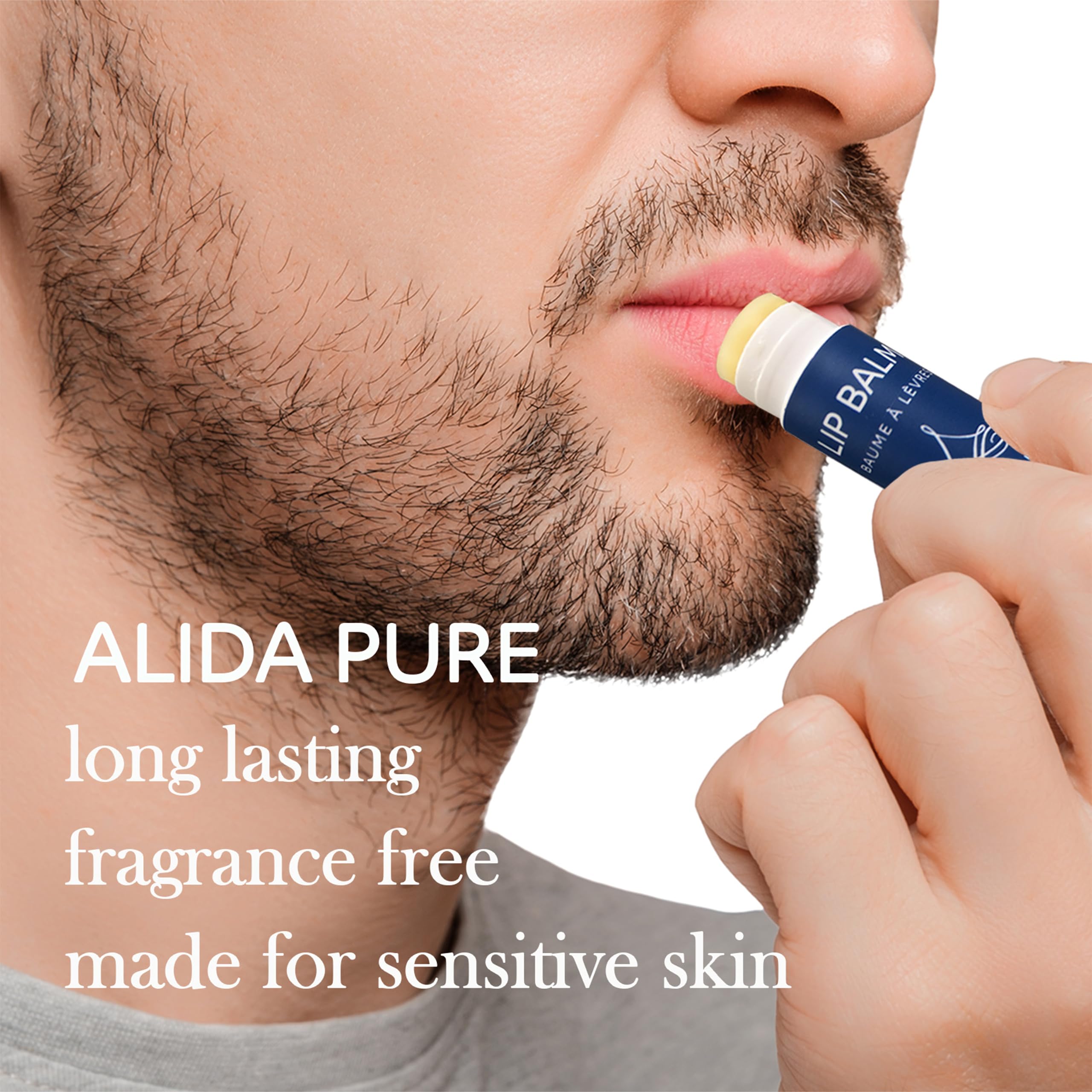 Alida Pure Favorites Lip Balm Collection, Vegan Lip Balm Set, Bees Wax Free, Coconut Oil Free, Avocado Oil, Organic Jojoba Oil,