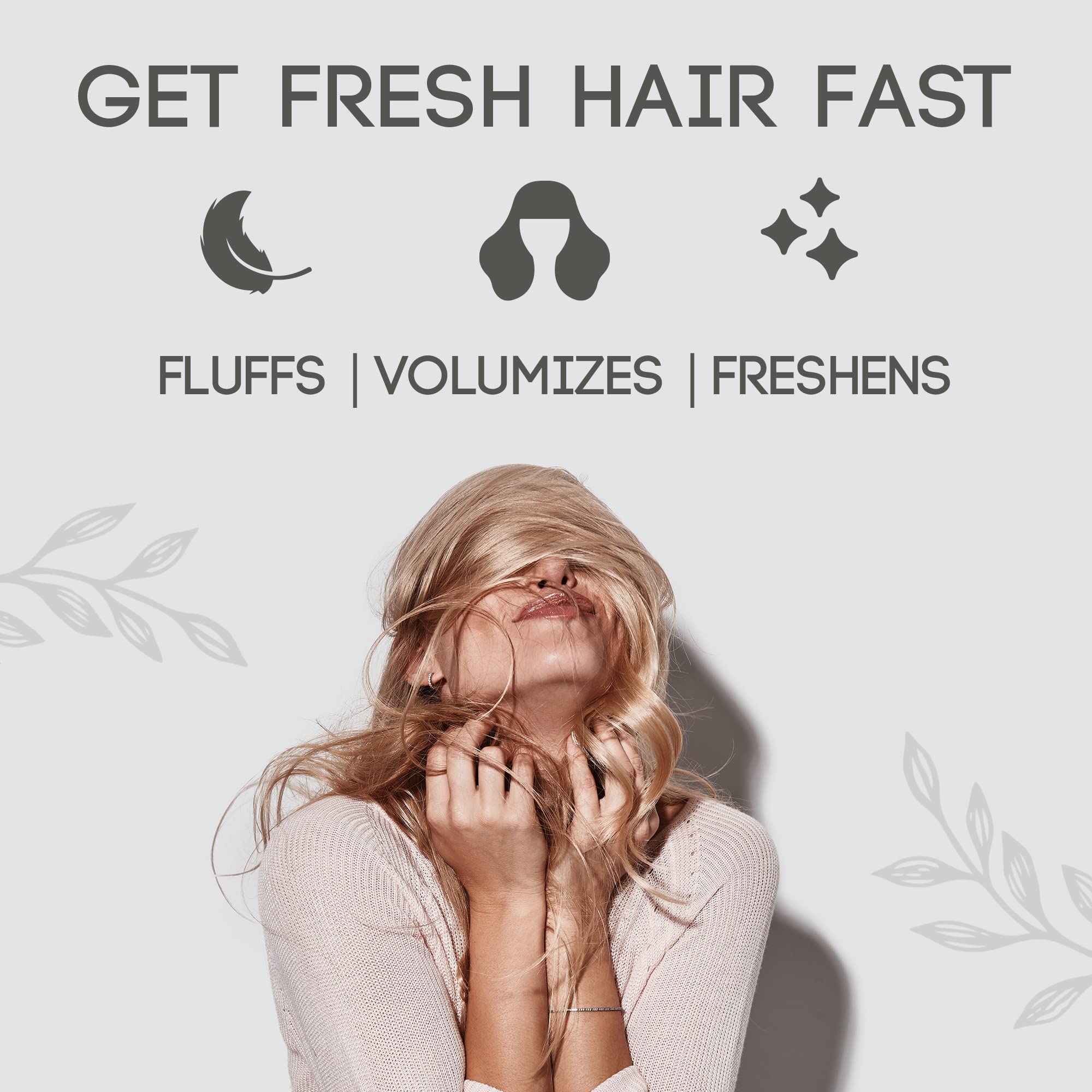 Lulu_Organics - Hair Powder, All-Natural Dry Shampoo, Talc-Free Shampoo For Oily Hair, Patchouli And Amber, 1 Oz