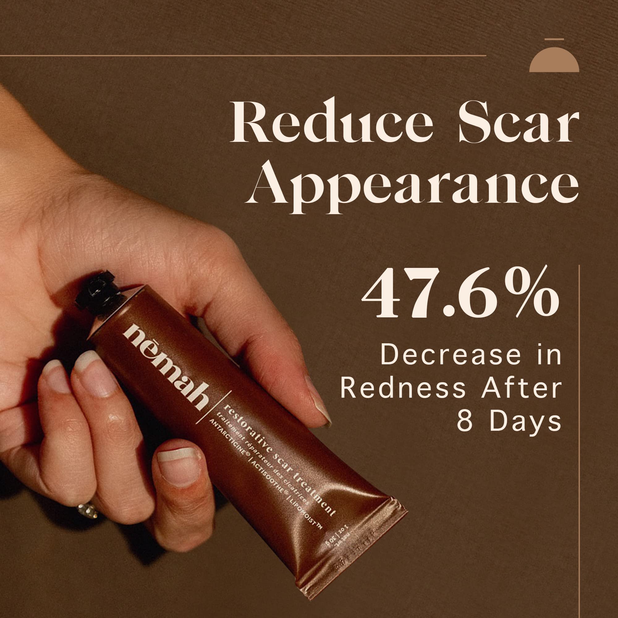 Nemah - Restorative Scar Treatment - C Section Scar Treatment For Postpartum Scar - Dual-Action Maternity C Section Scar Cream &