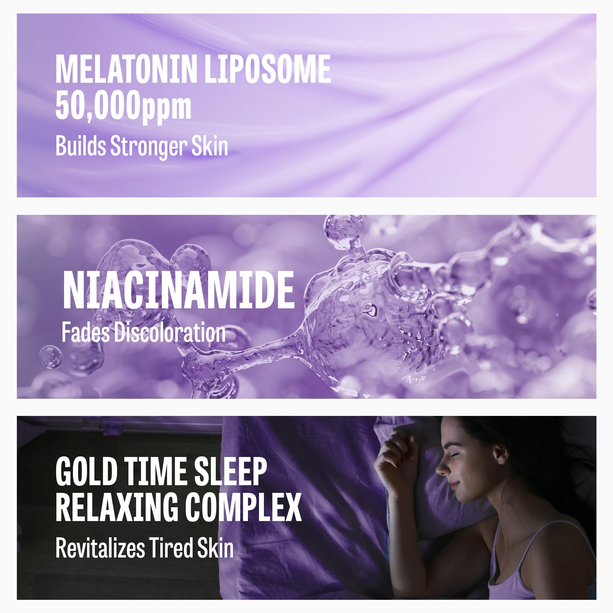Maxclinic Time Return Melatonin Cream | Face Brightening Cream & Face Moisturizer For Dry Skin | Relaxing Face Cream For Women &