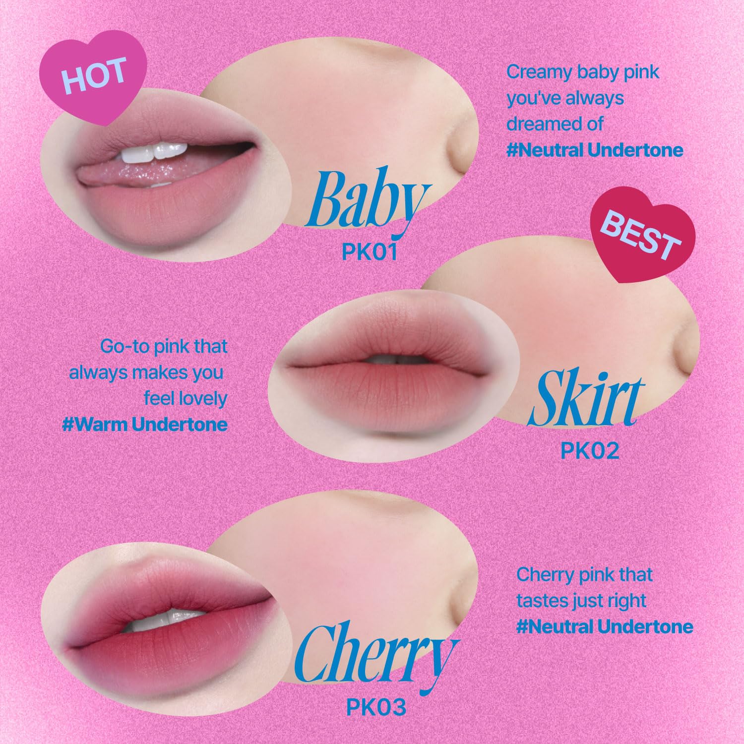 Fwee Lip&Cheek Blurry Pudding Pot | Blushed Moment - Skirt | Makeup Blush, Buildable Lightweight, Multi-Use Soft Matte Finish |