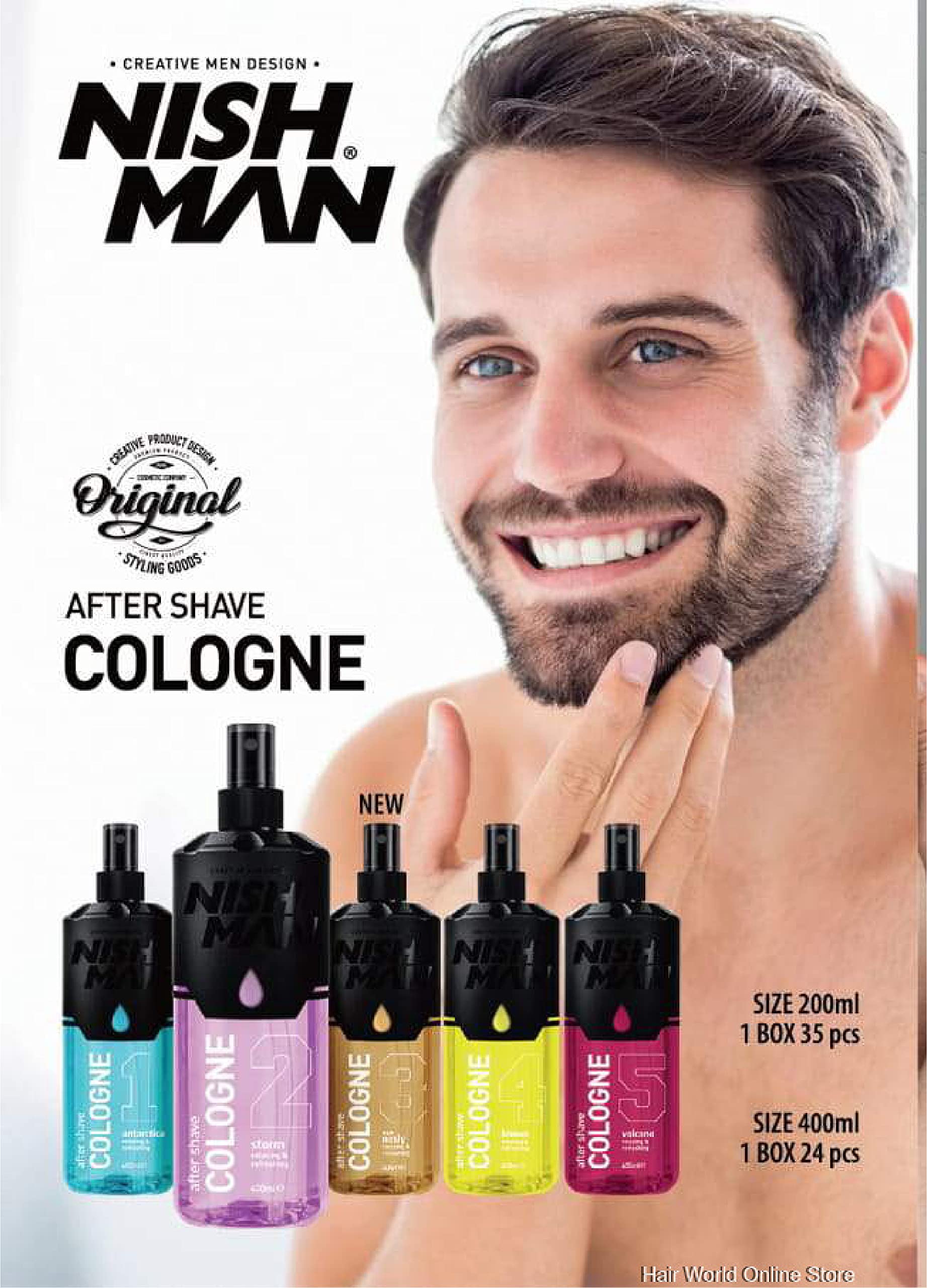 Nishman After Shave Cologne 05 Volcano 400Ml