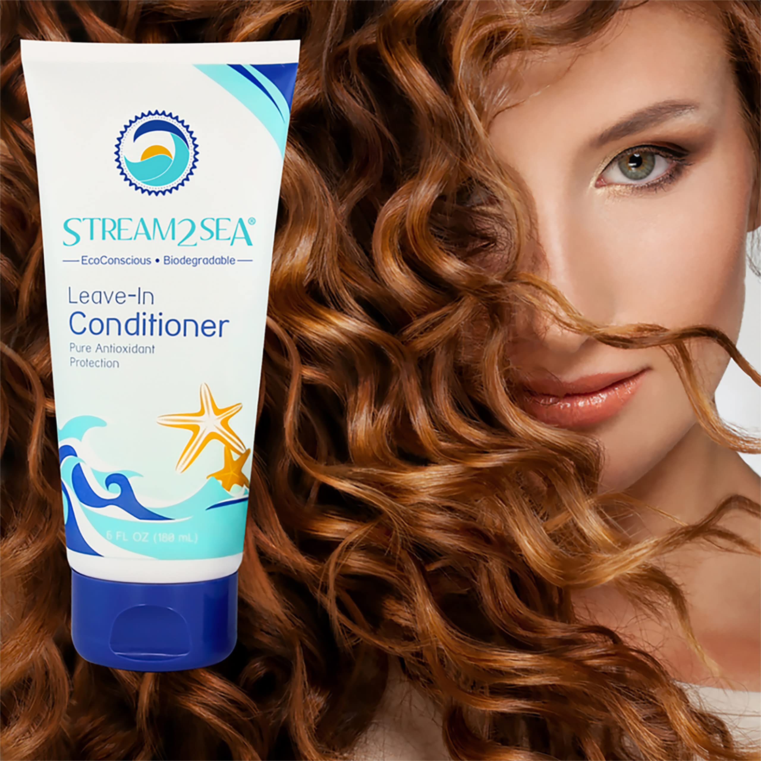 Stream 2 Sea 6 Pack Natural Travel Sized Toiletries, 1Oz Paraben Free Sample Size Shampoo, Conditioner, Lotion, Mineral Sunscree