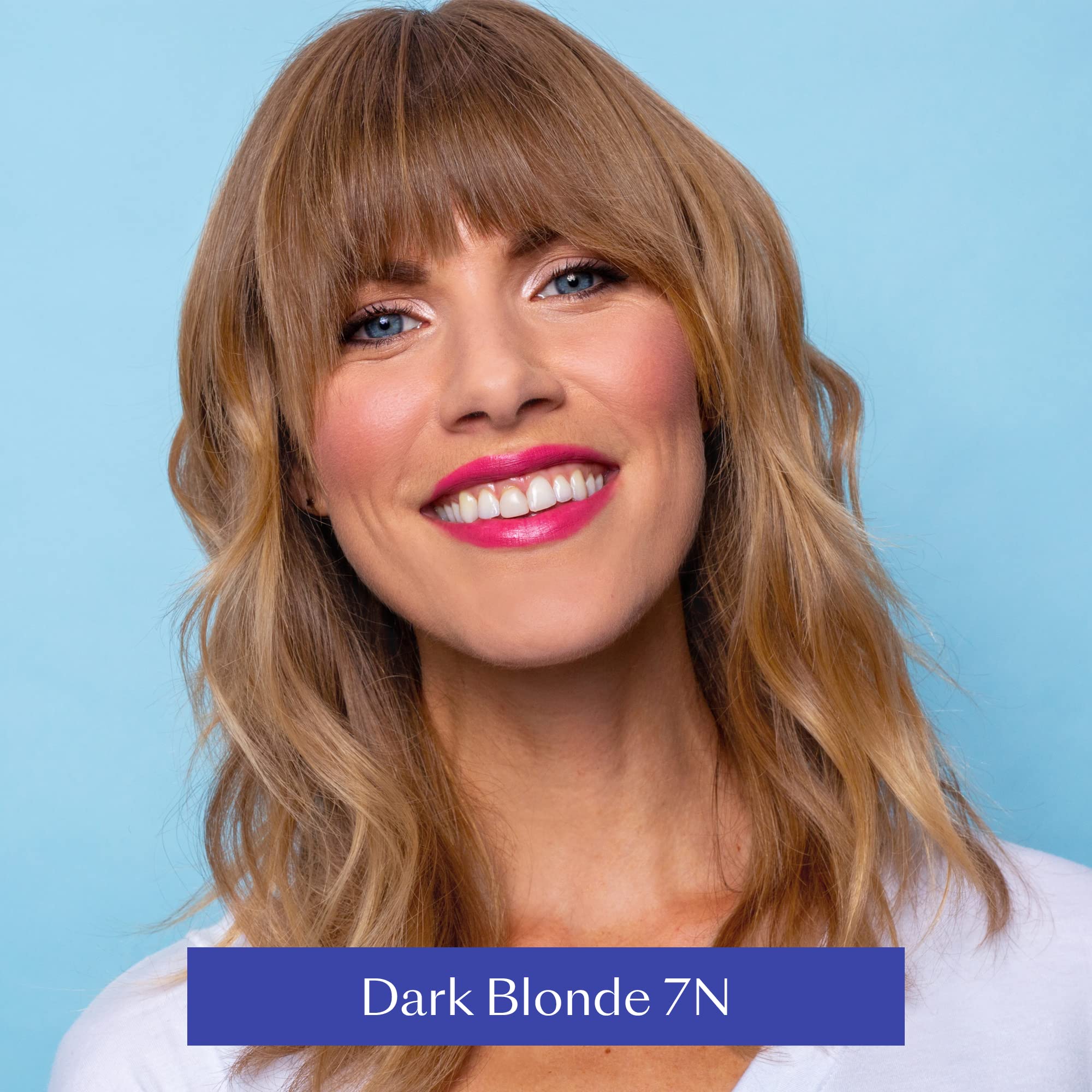 Esalon Permanent Hair Color & Hair Dye Kit - Dark Blonde - Professional-Grade Ammonia-Free Colorist For Up To 100% Gray Coverage