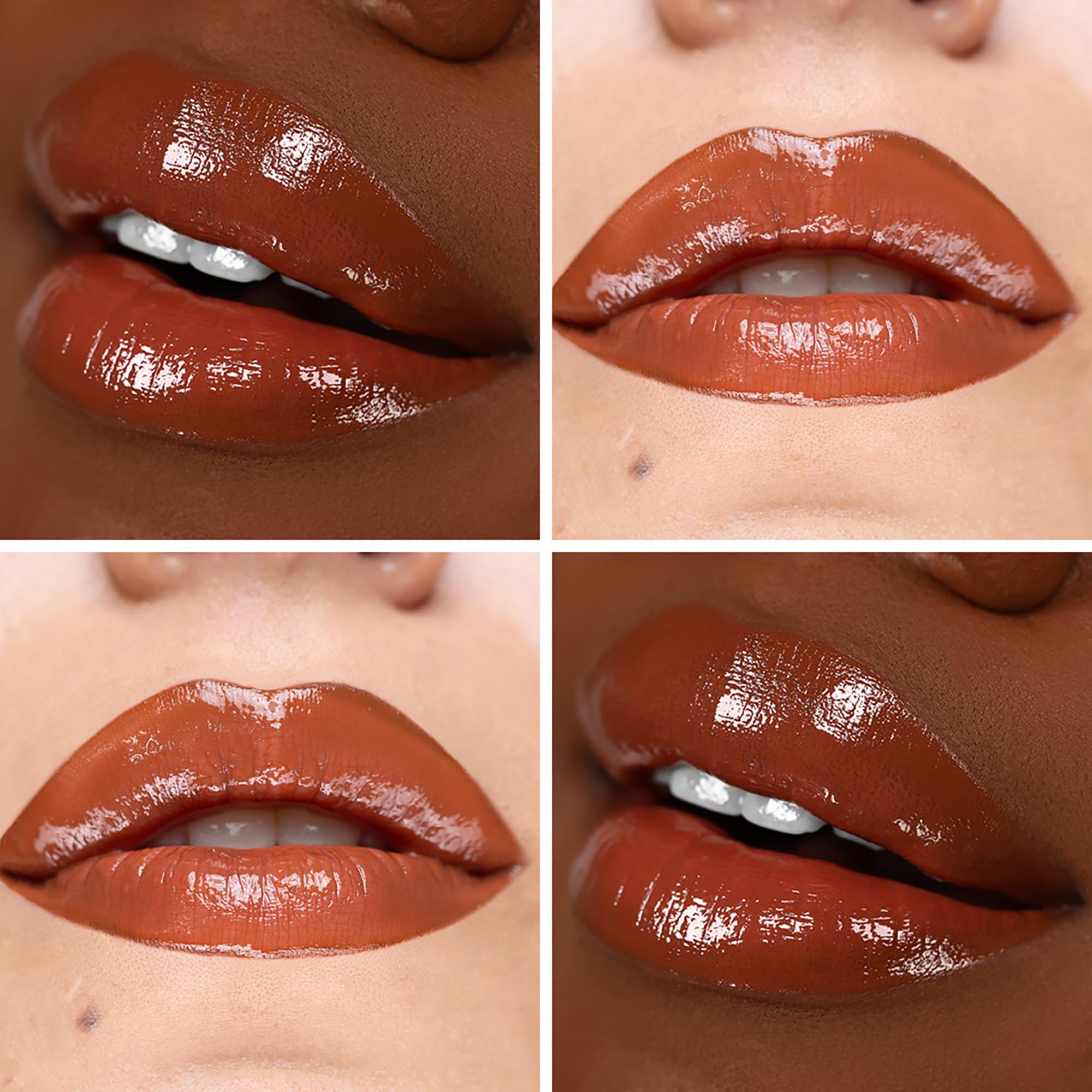 The Lip Bar | Straight Line Lip Liner | Vegan & Cruelty Free | Straight Shooter - Medium Brown