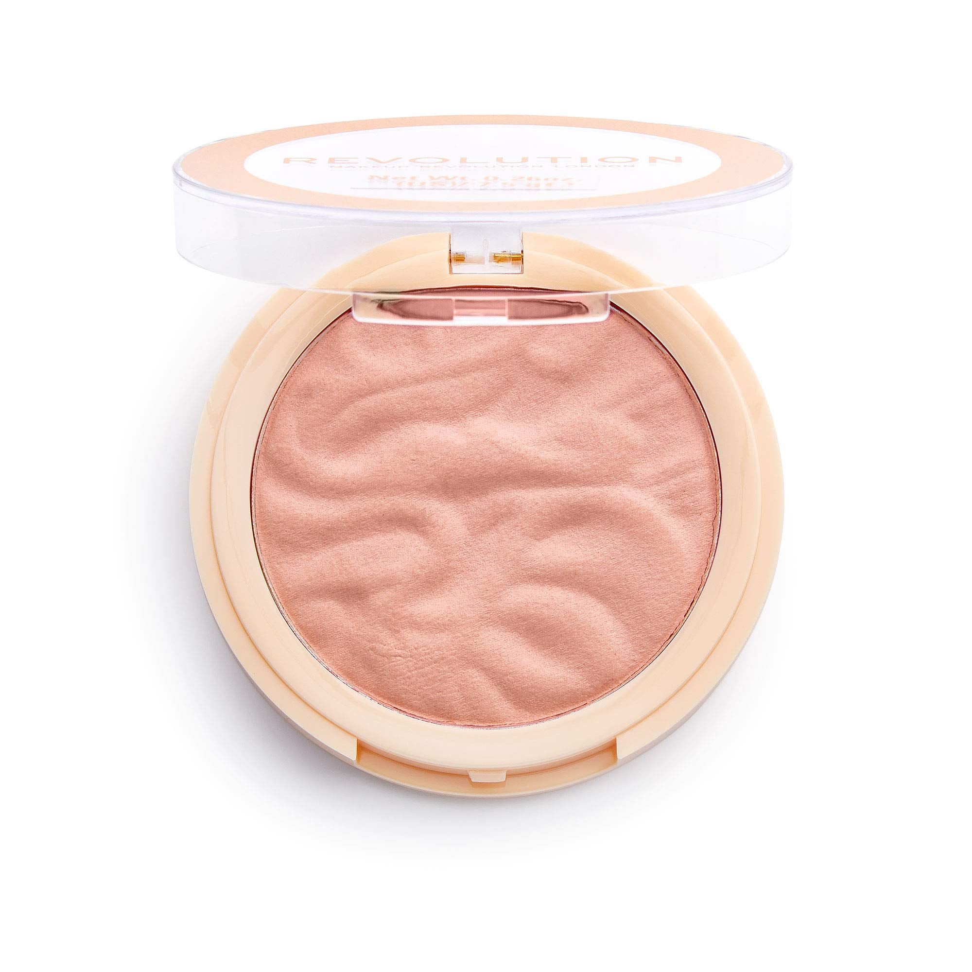 Revolution Beauty, Reloaded Pressed Powder Highlighter, Intensely Pigmented For A High Impact Dewy Finish, Make An Impact, 0.22