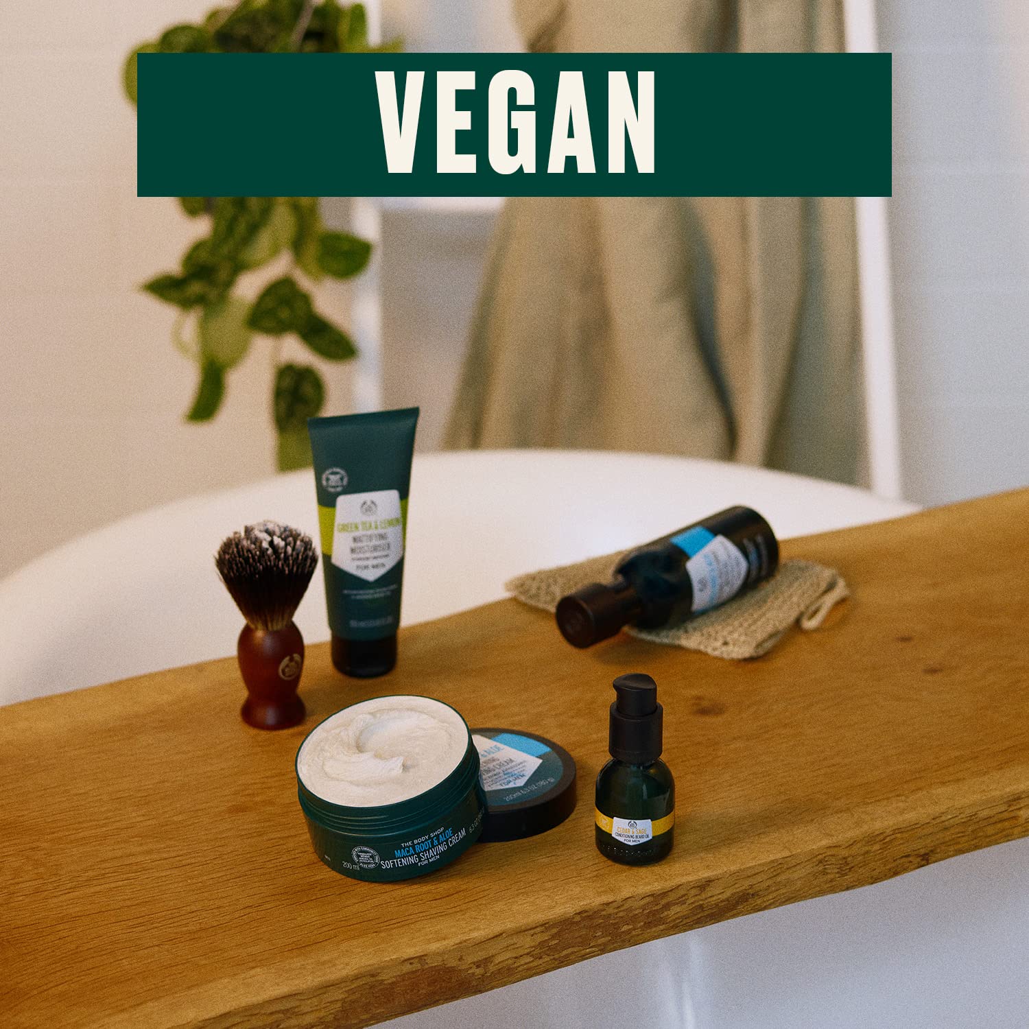 The Body Shop Maca Root & Aloe Post-Shave Water-Gel For Men - Calms & Soothes - Vegan - 5.4 Oz