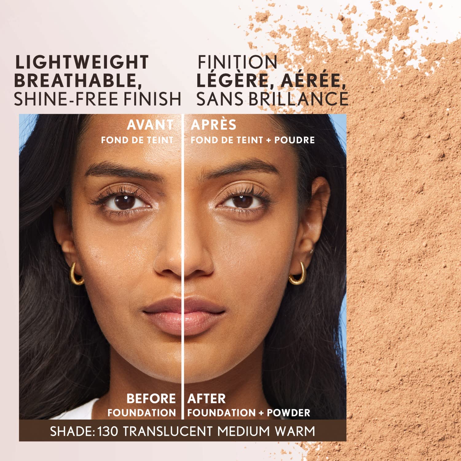 Covergirl Clean Invisible Loose Powder - Loose Powder, Setting Powder, Vegan Formula - Translucent Medium, 20G (0.7 Oz) (Pack Of