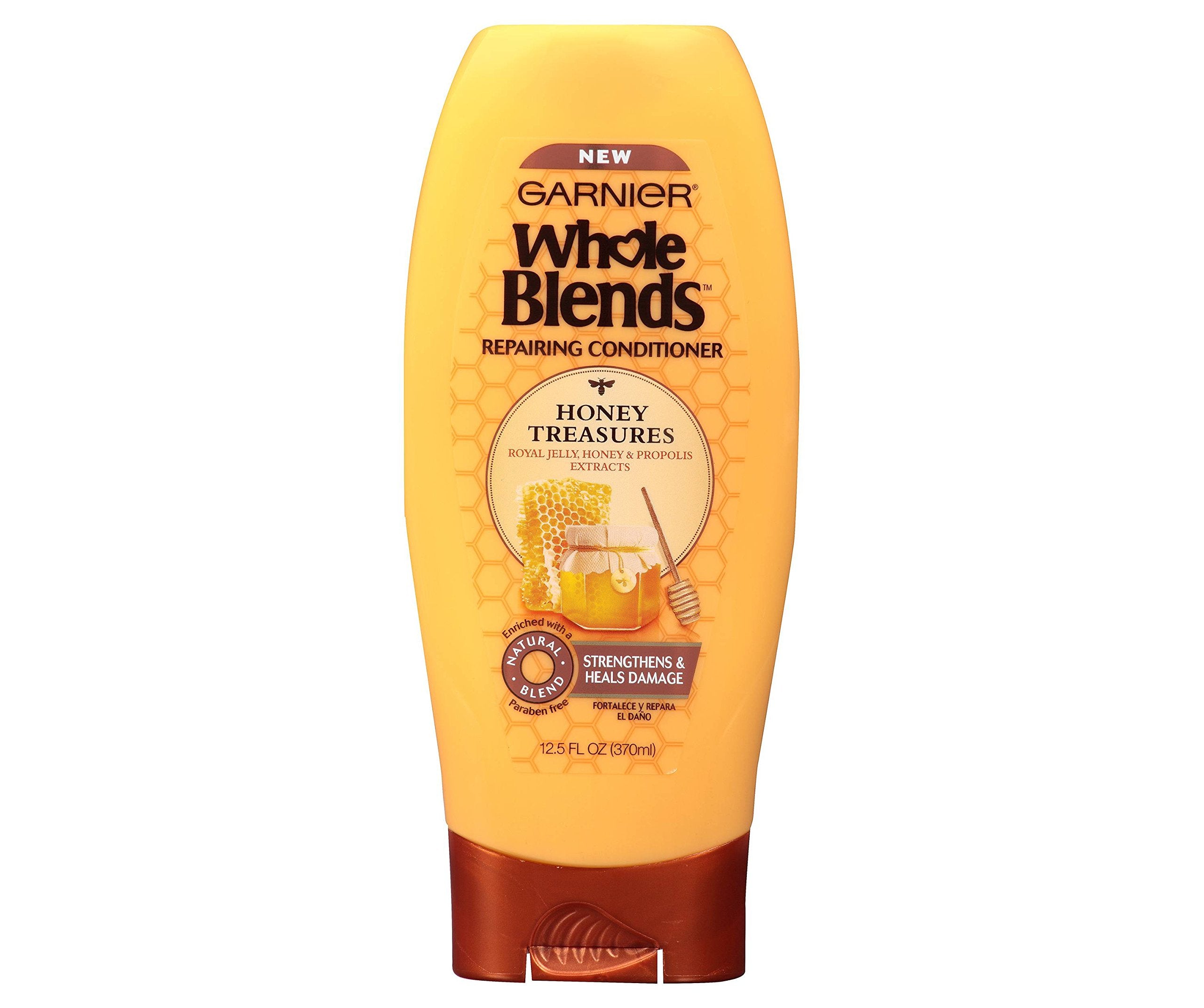 Garnier Whole Blend Honey Repairing Conditioner, 12.5 Ounce (Pack of 6)