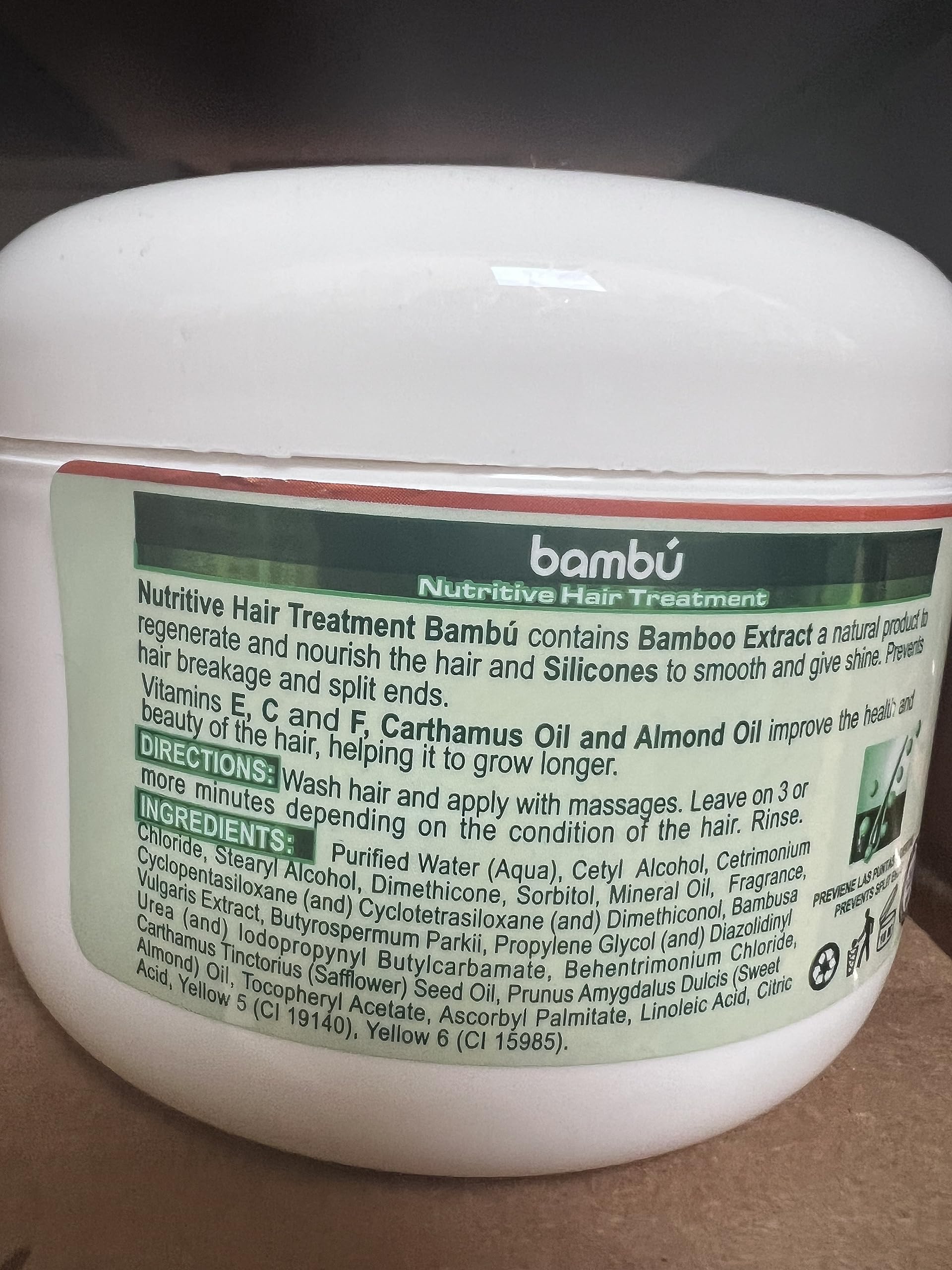 Silicon Mix Bambu Hair Treatment 8Oz ''Pack Of 2'' By Silicon Mix