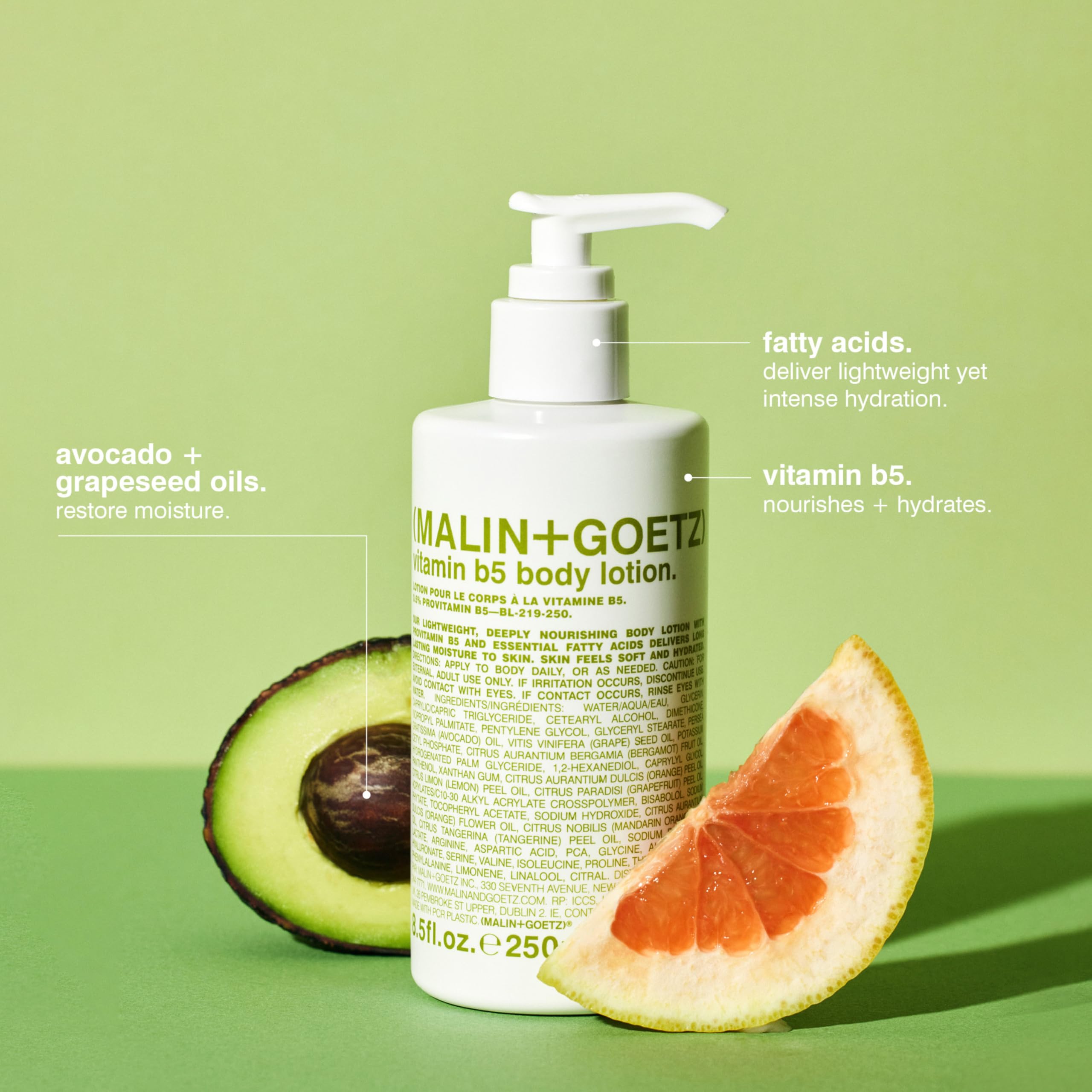 Malin + Goetz Vitamin B5 Body Lotion, 8.5 Fl Oz