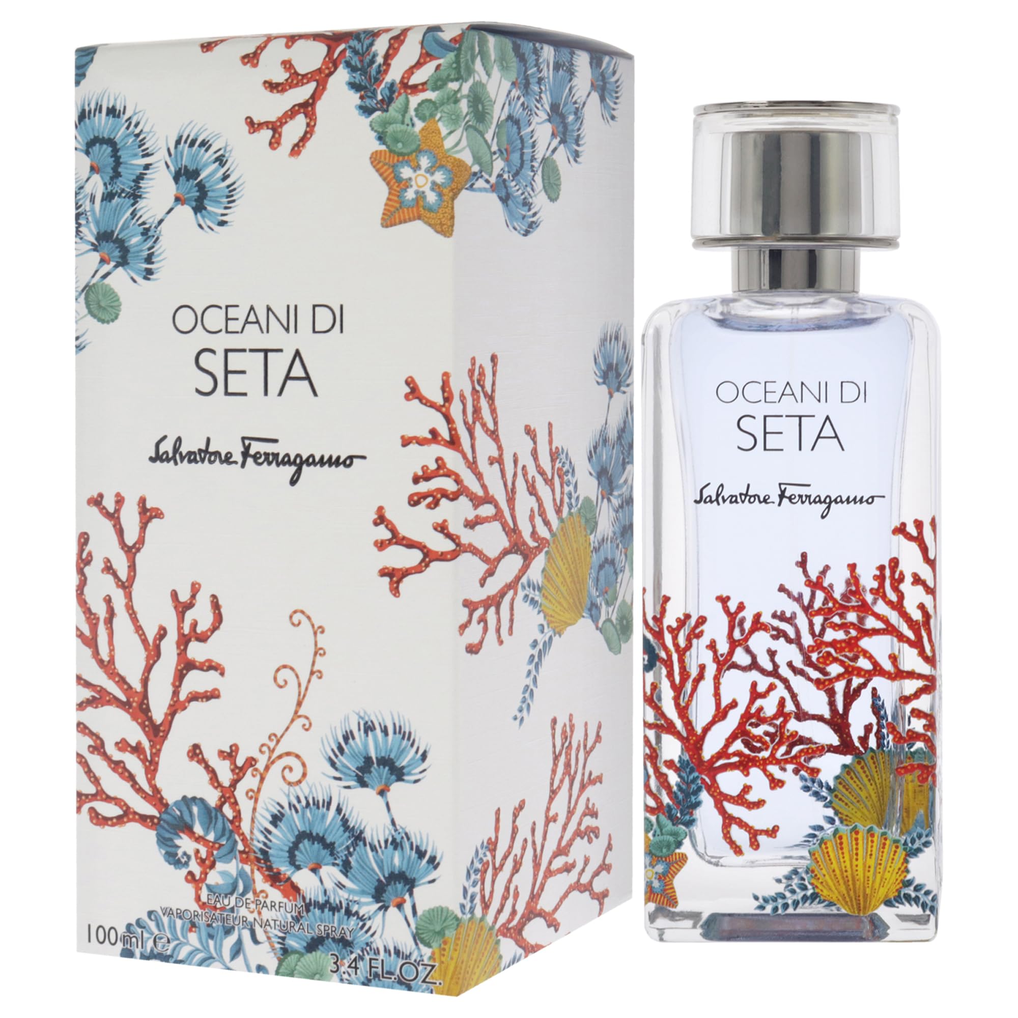 Oceani Di Seta By Salvatore Ferragamo 34 Oz  100Ml Eau De Parfum Unisex