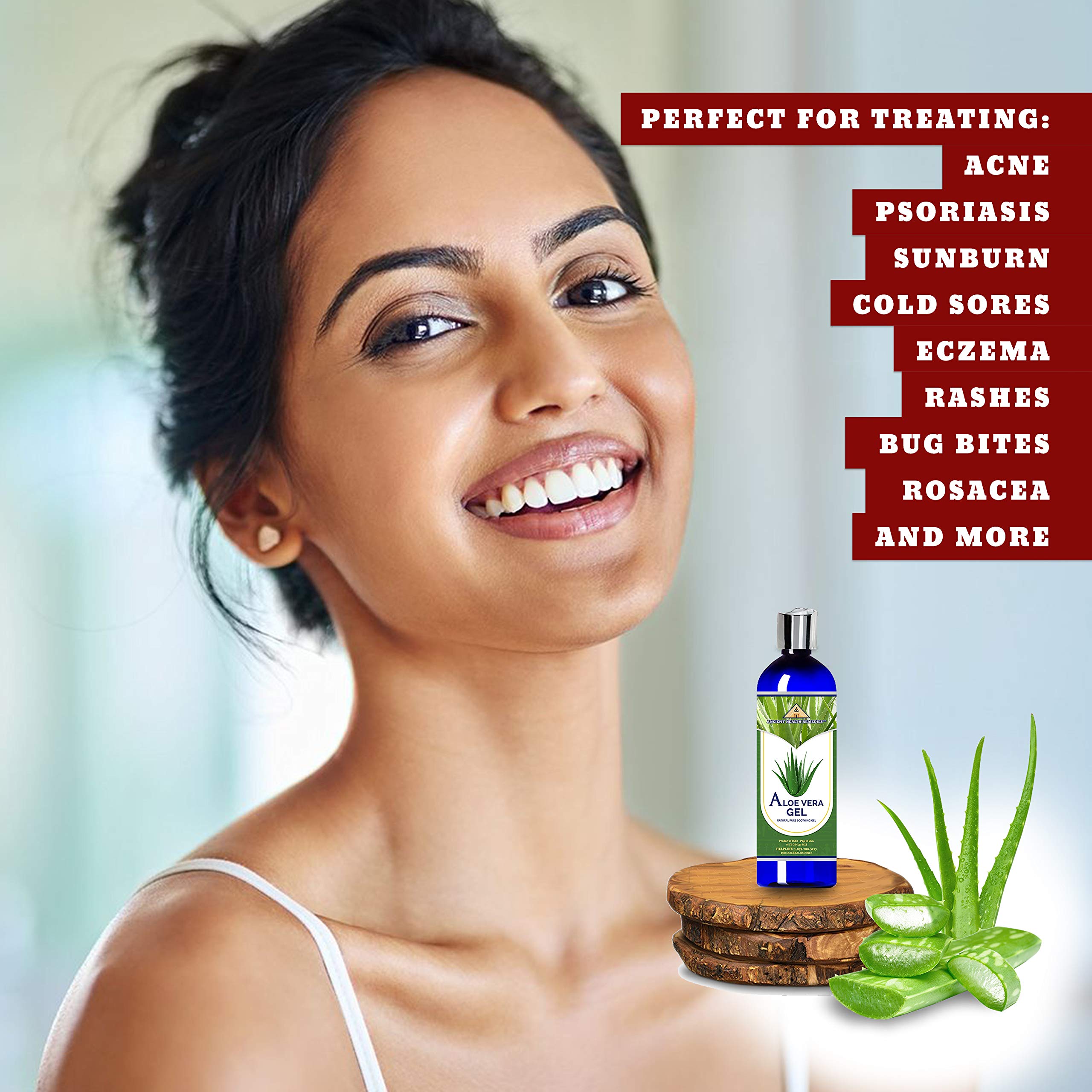 Ancient Health Remedies Organic Unrefined Cold Pressed Pure Aloe Gel, Bulk Wholesale Beauty, Skin Care, Moisturizing Diy Gel For