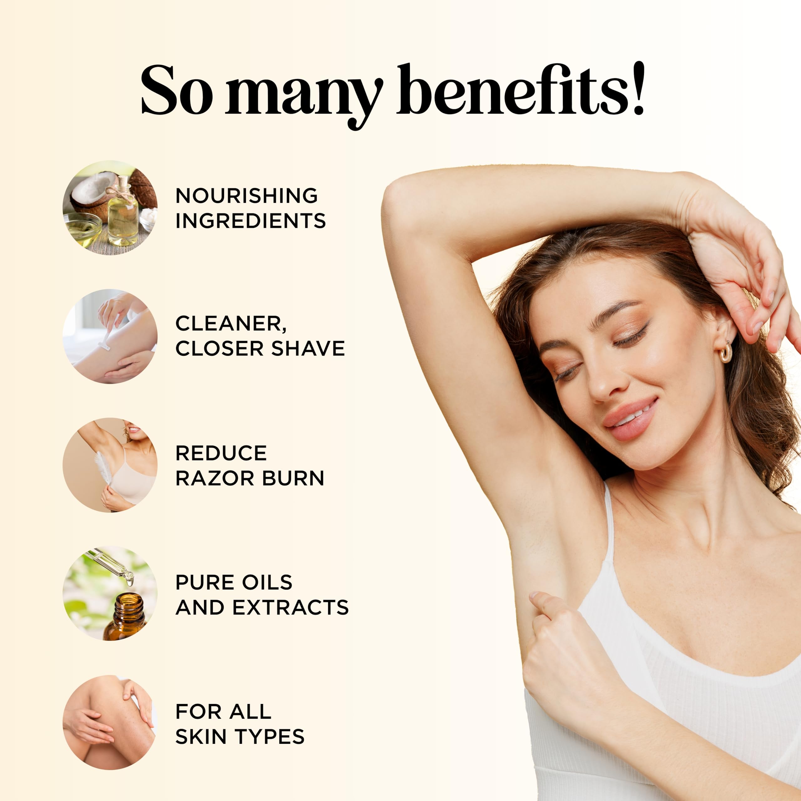 Bare Luxury Shaving Oil For Women - Lavender Shave Oil For Women For Legs Face Underarms And Pubic Hair & Skin - Silky Smooth Bo